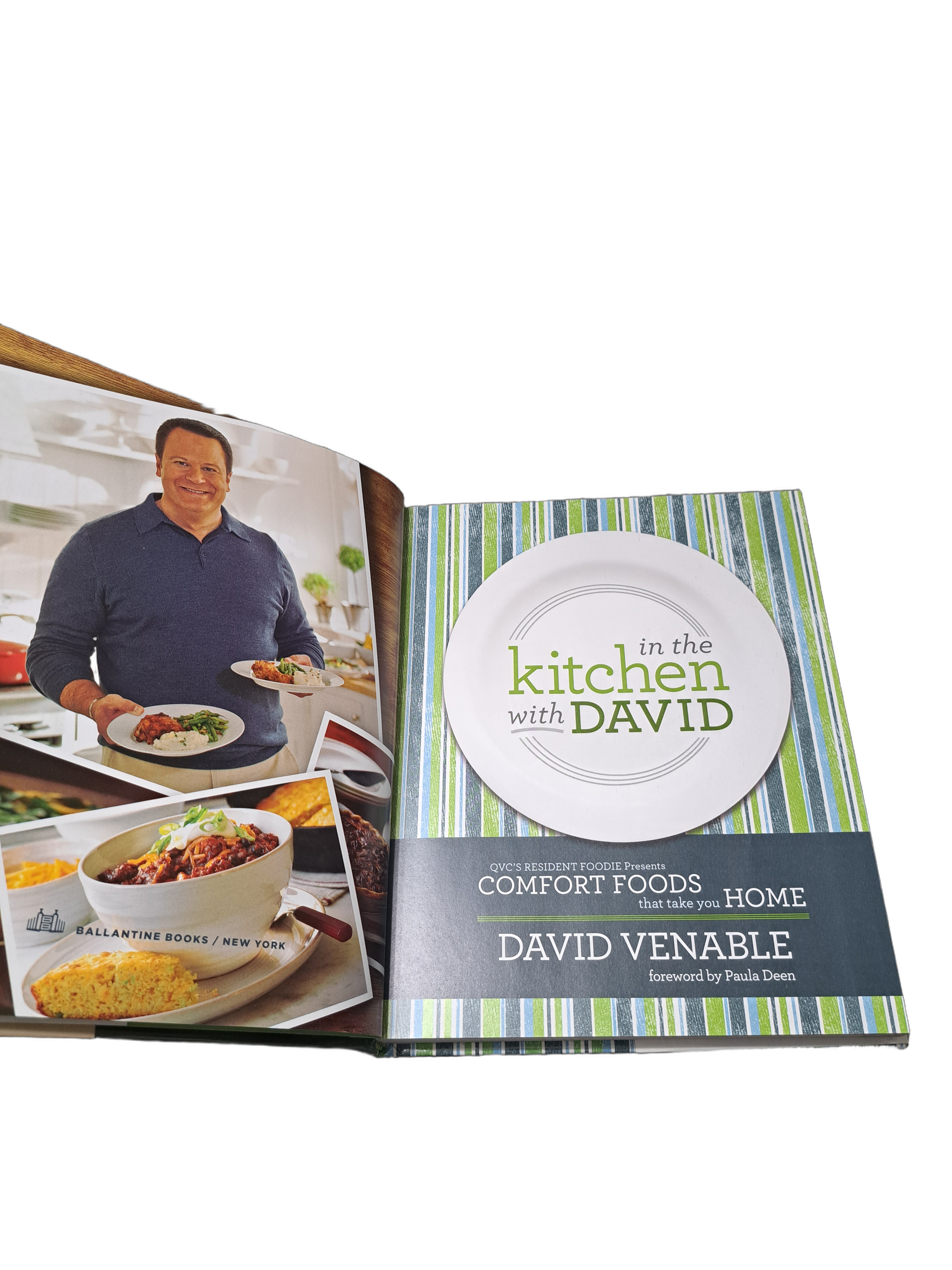 In the Kitchen with David cookbook by David Venable