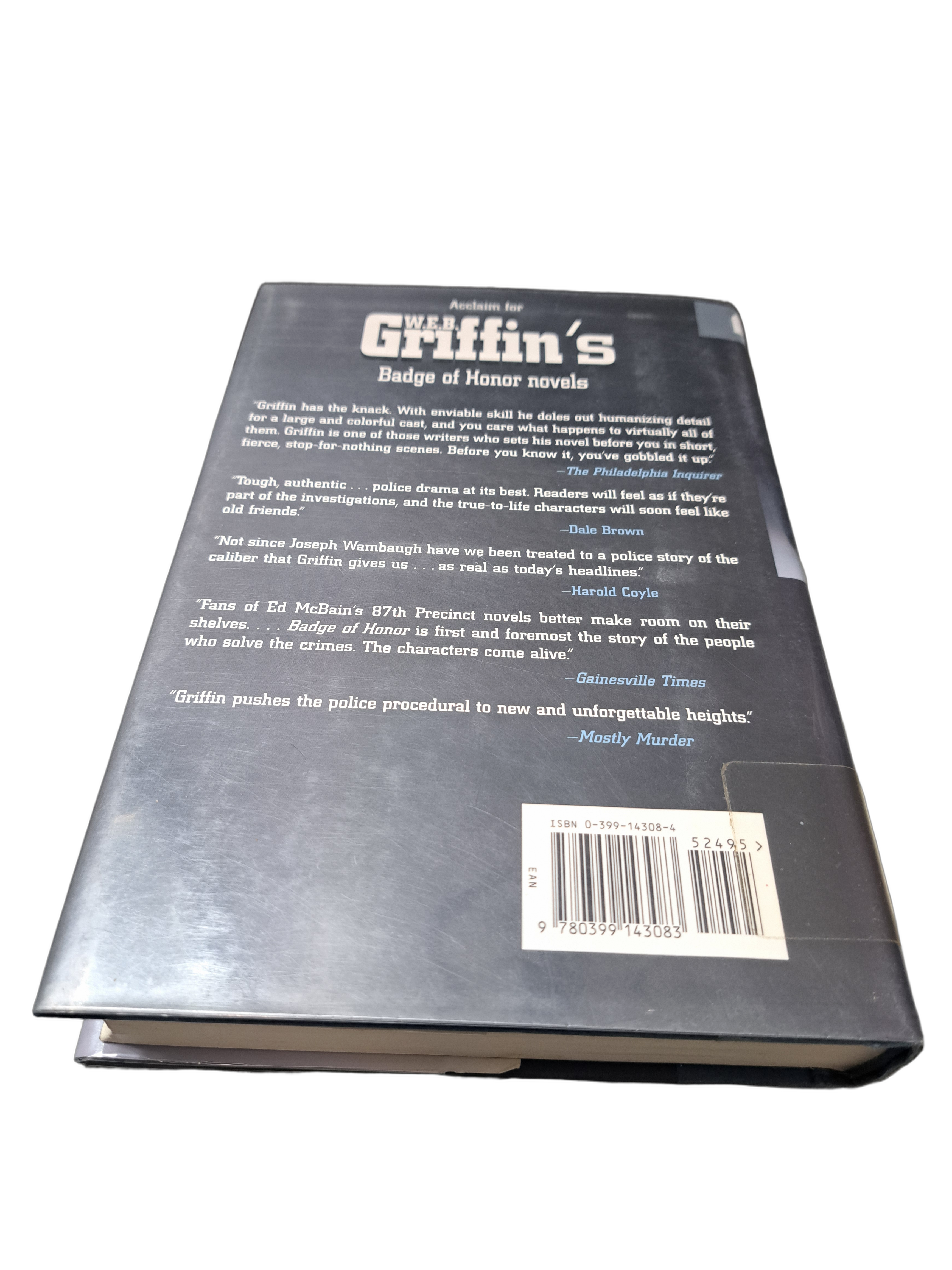 1997 first edition of The Investigators | A Badge of Honor Novel by W.E.B. Griffin