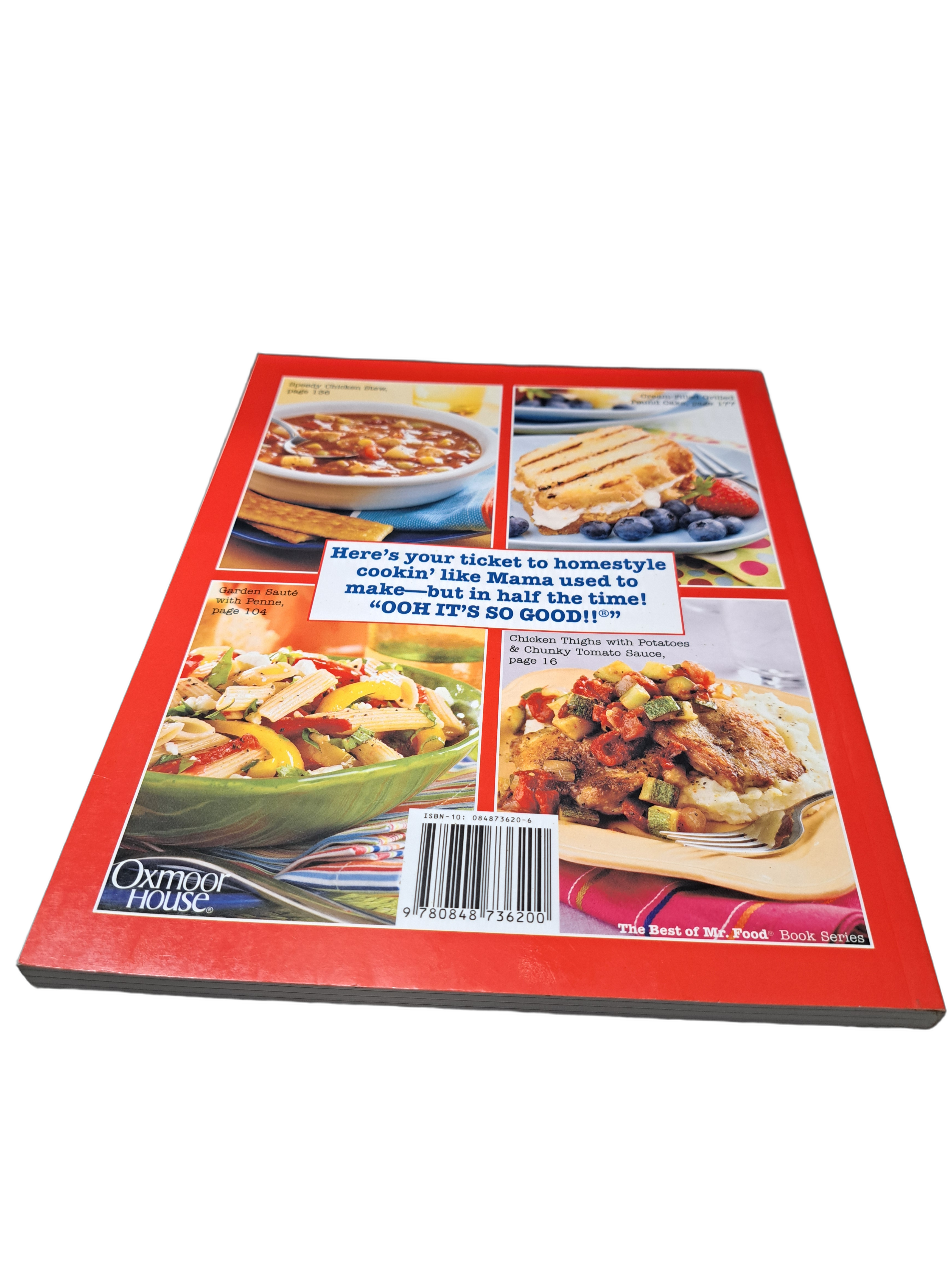The Best of Mr Food Homestyle Quickies cookbook