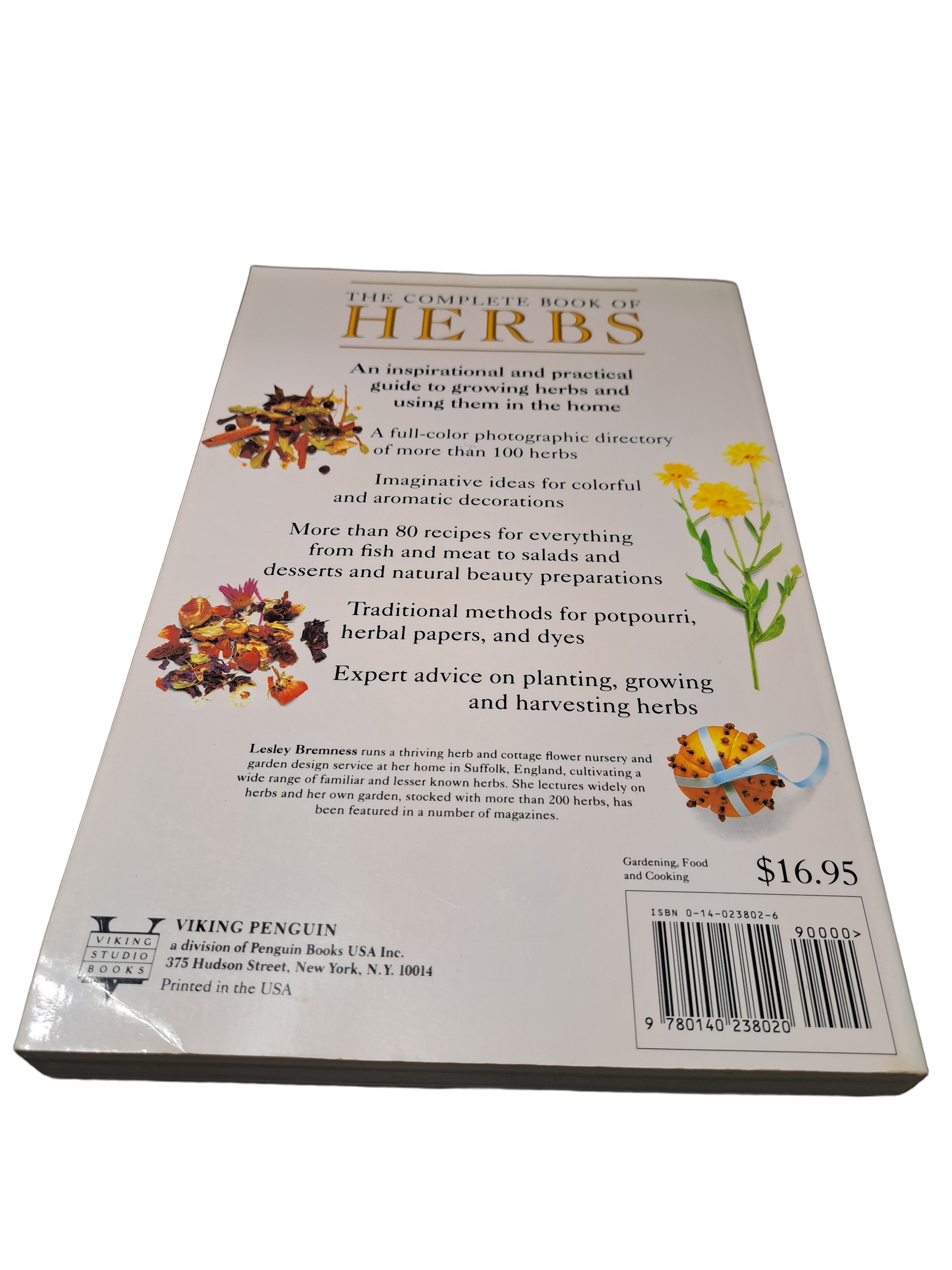 The Complete Book of Herbs: A practical guide to growing & using herbs