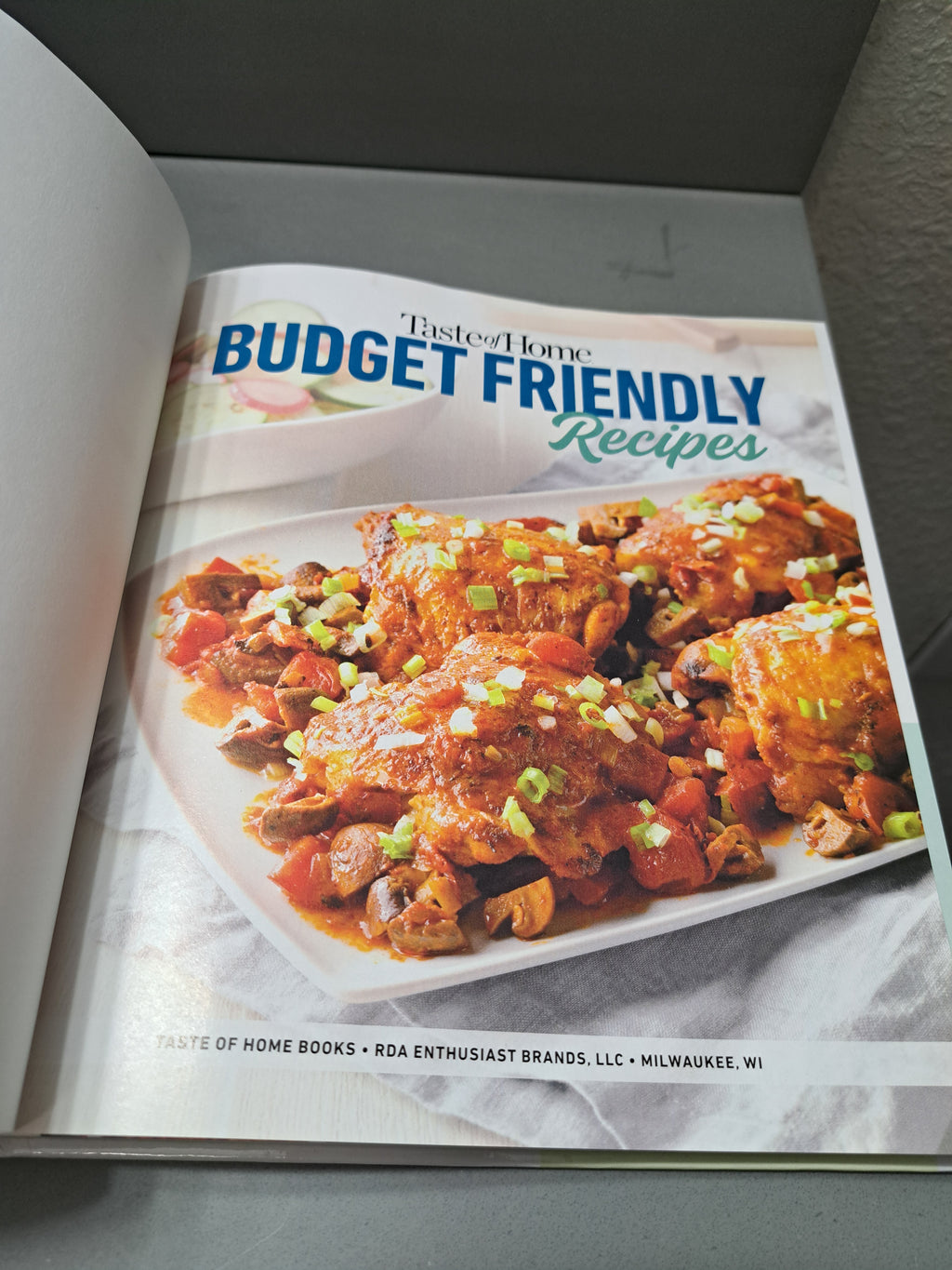 2022 Taste of Home Budget Friendly Recipes Cookbook