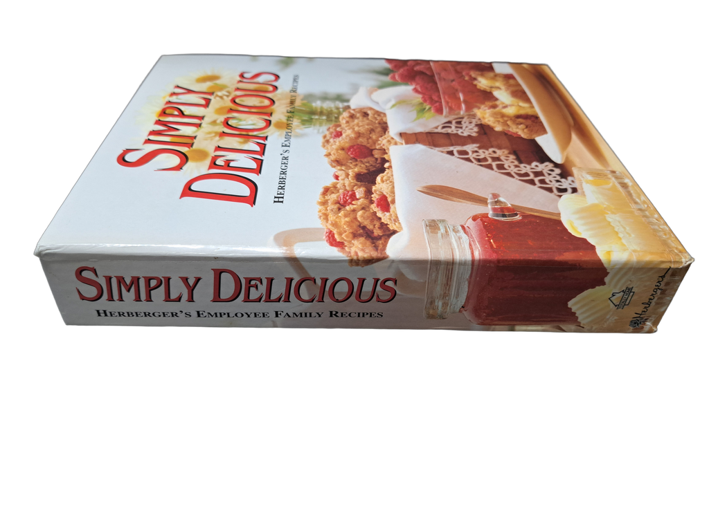 Vintage 1993 Simply Delicious Herberger’s Employee Family Recipes Cookbook