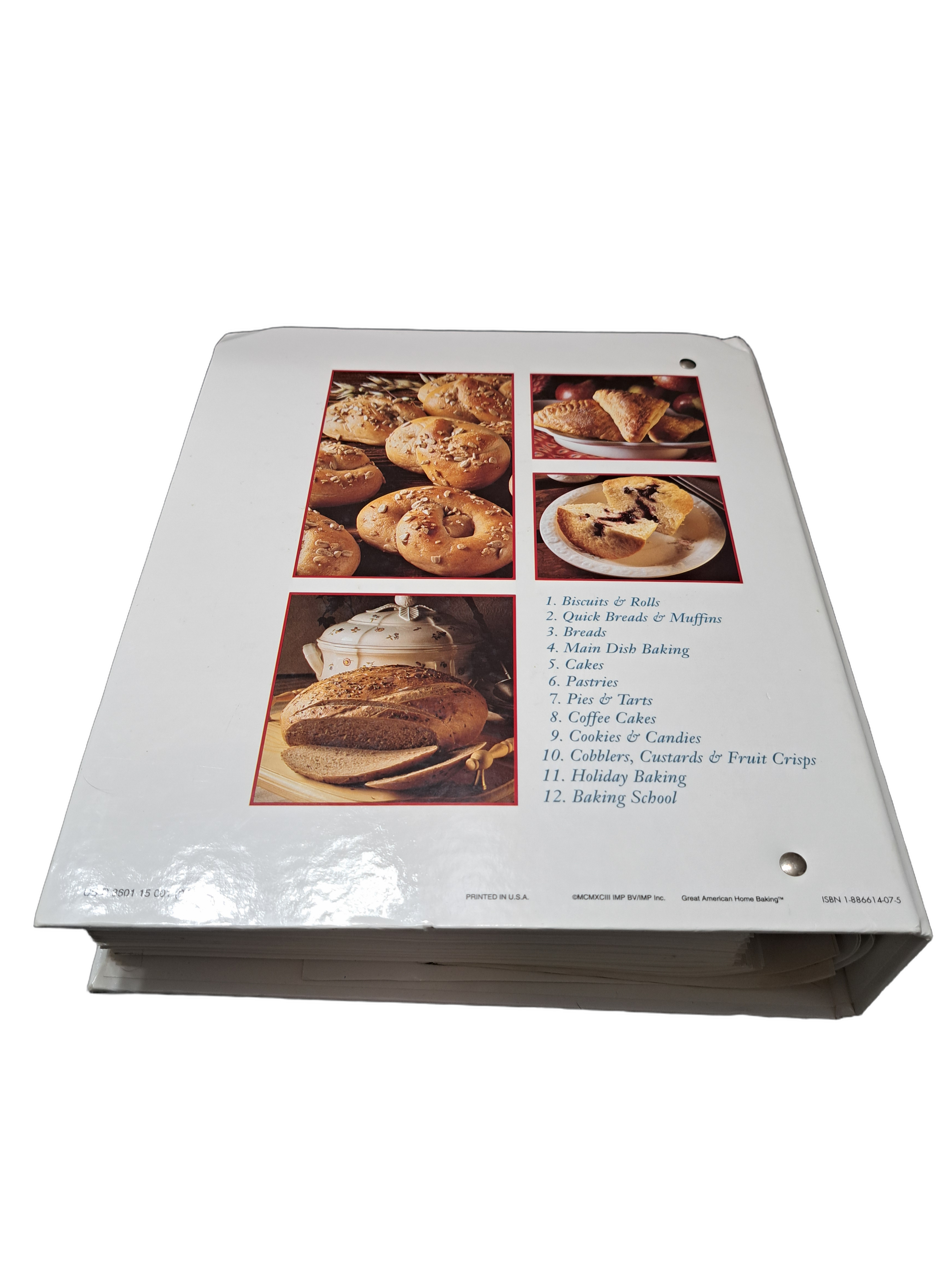Vintage Great American Home Baking cookbook