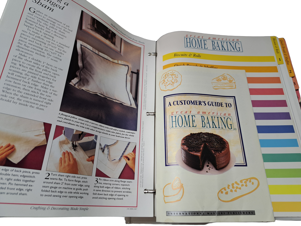 Vintage Great American Home Baking cookbook