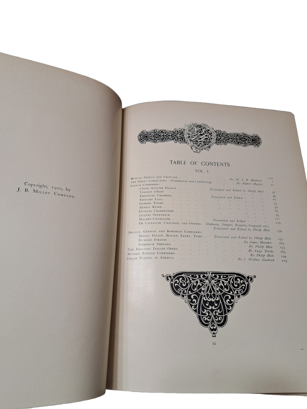 Vintage 1900 Famous Composers and their Works Vol 1