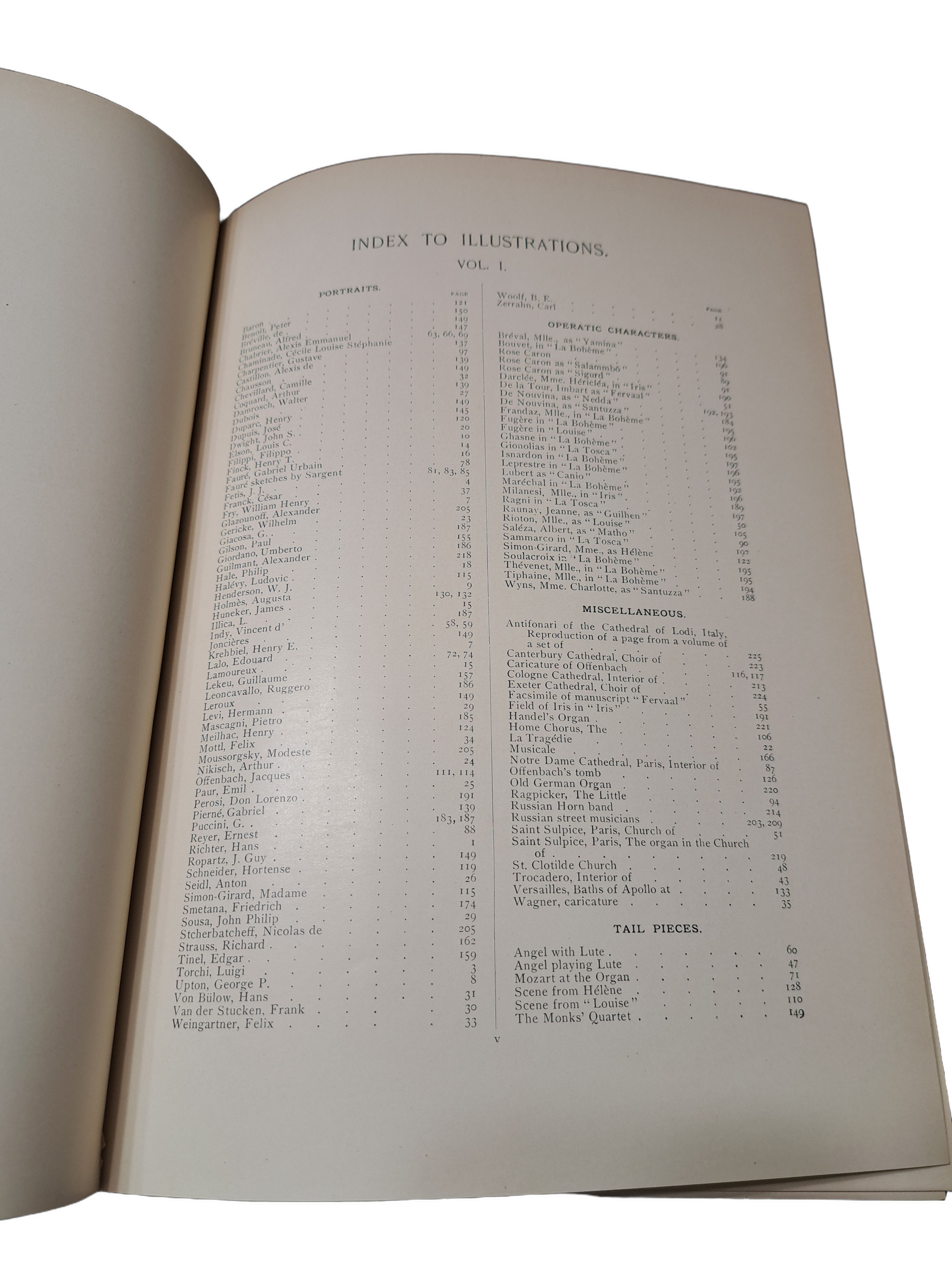 Vintage 1900 Famous Composers and their Works Vol 1