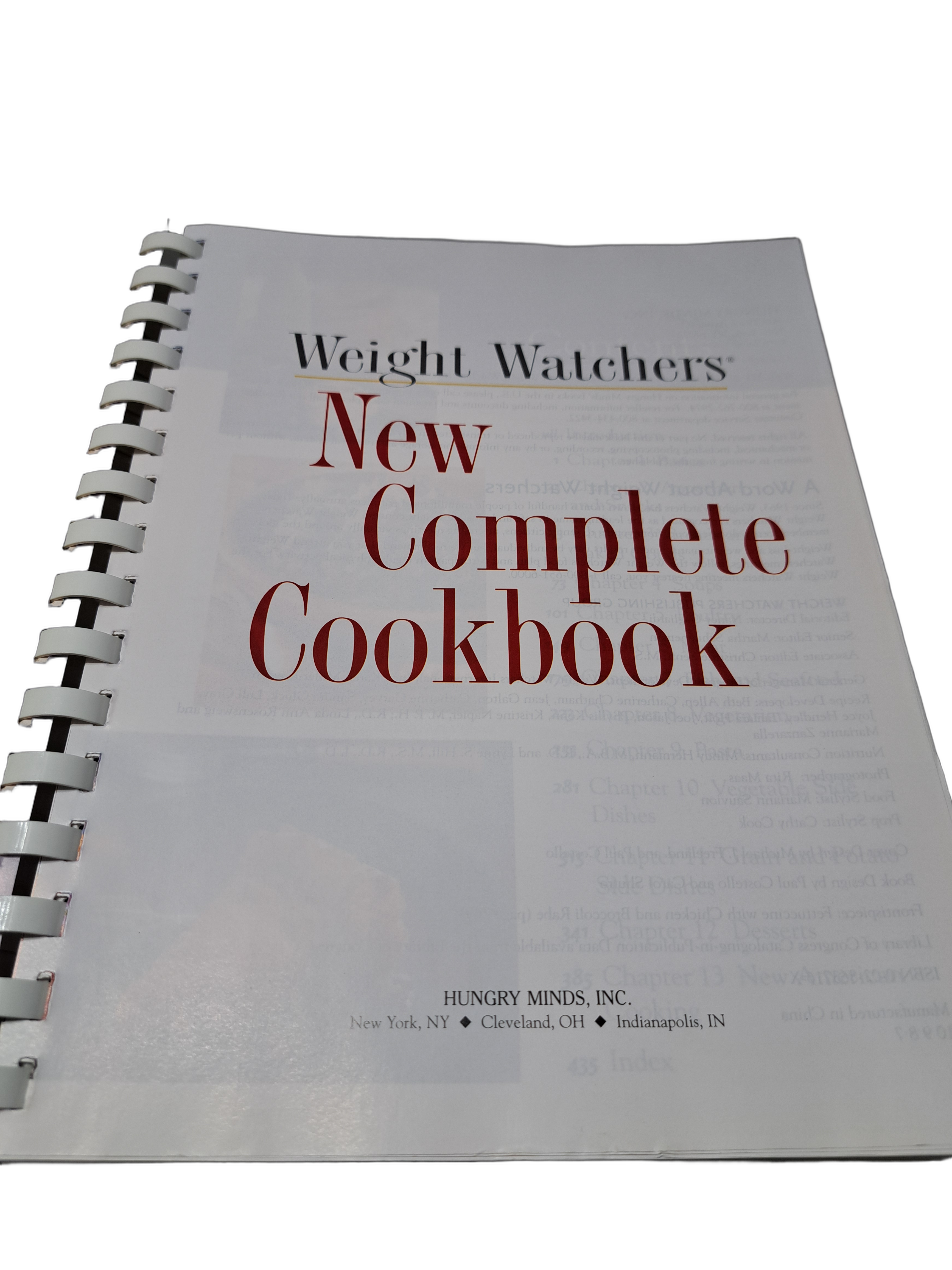 Vintage 1998 Weight Watchers New Complete Cookbook