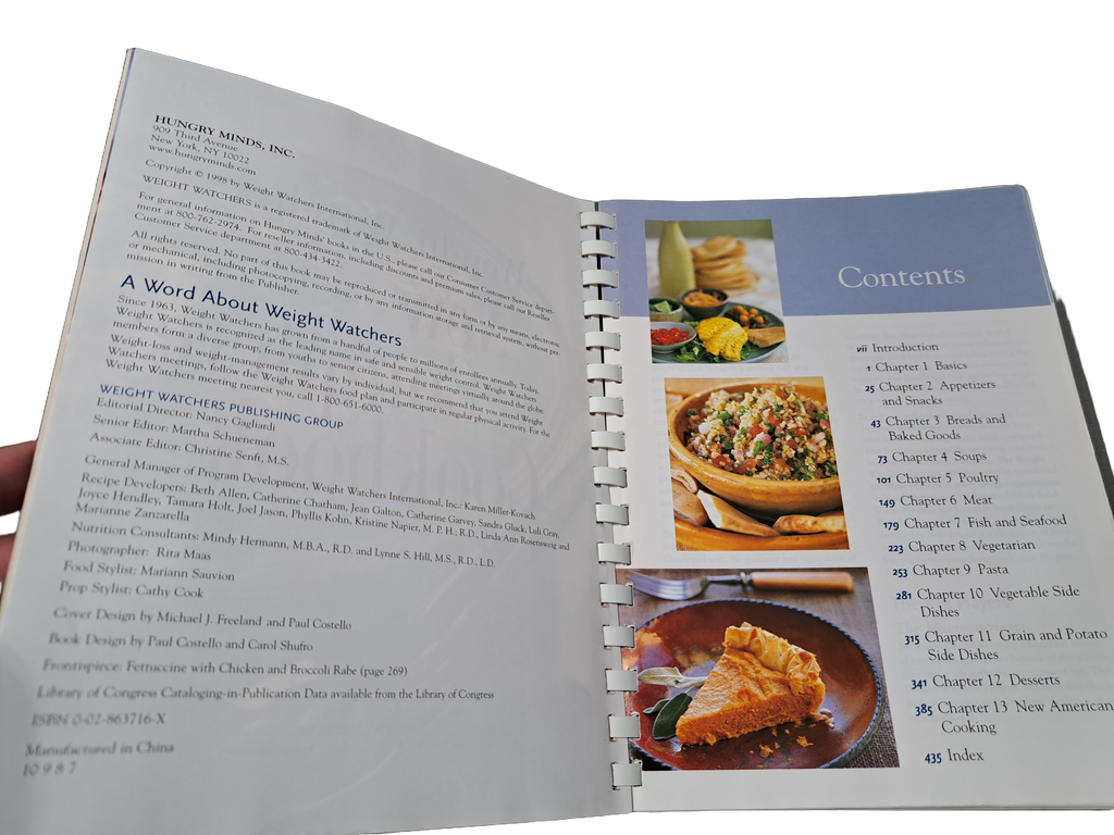 Vintage 1998 Weight Watchers New Complete Cookbook