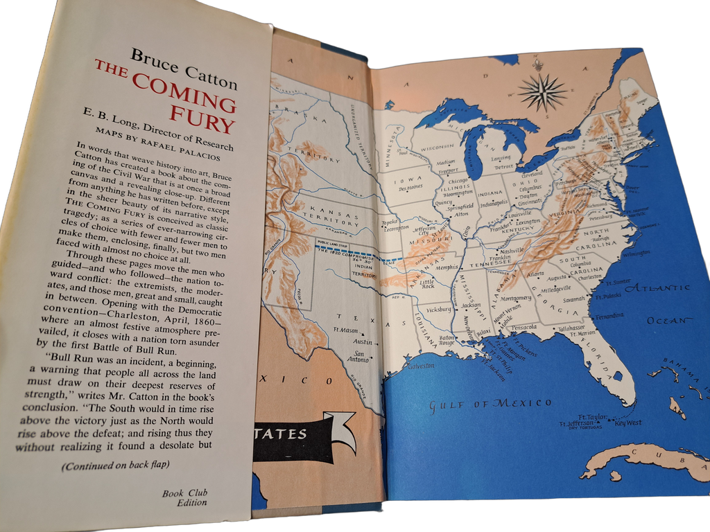 Vintage 1961 The Centennial History of the Civil War, Vol 1: The Coming Fury