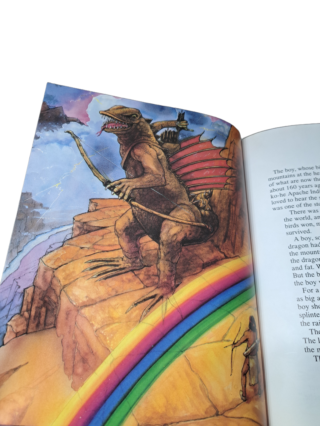 Vintage 1990 American Indian Stories: Geronimo