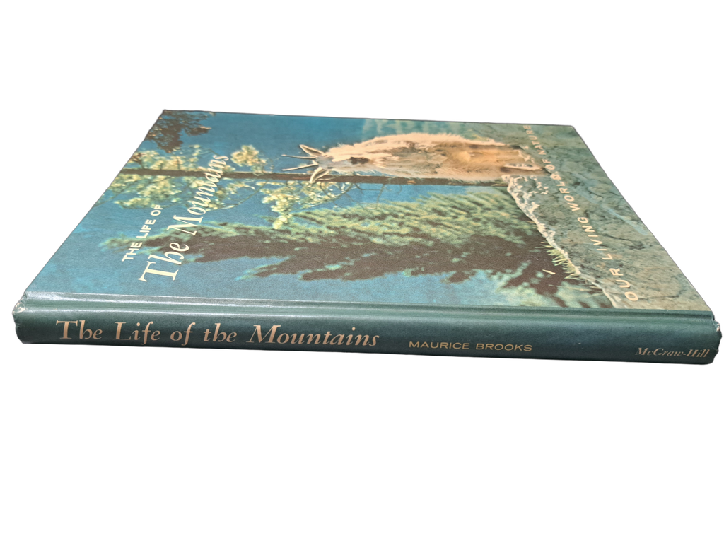 Vintage 1967 Our Living World of Nature: The Life of the Mountains by Maurice Brooks