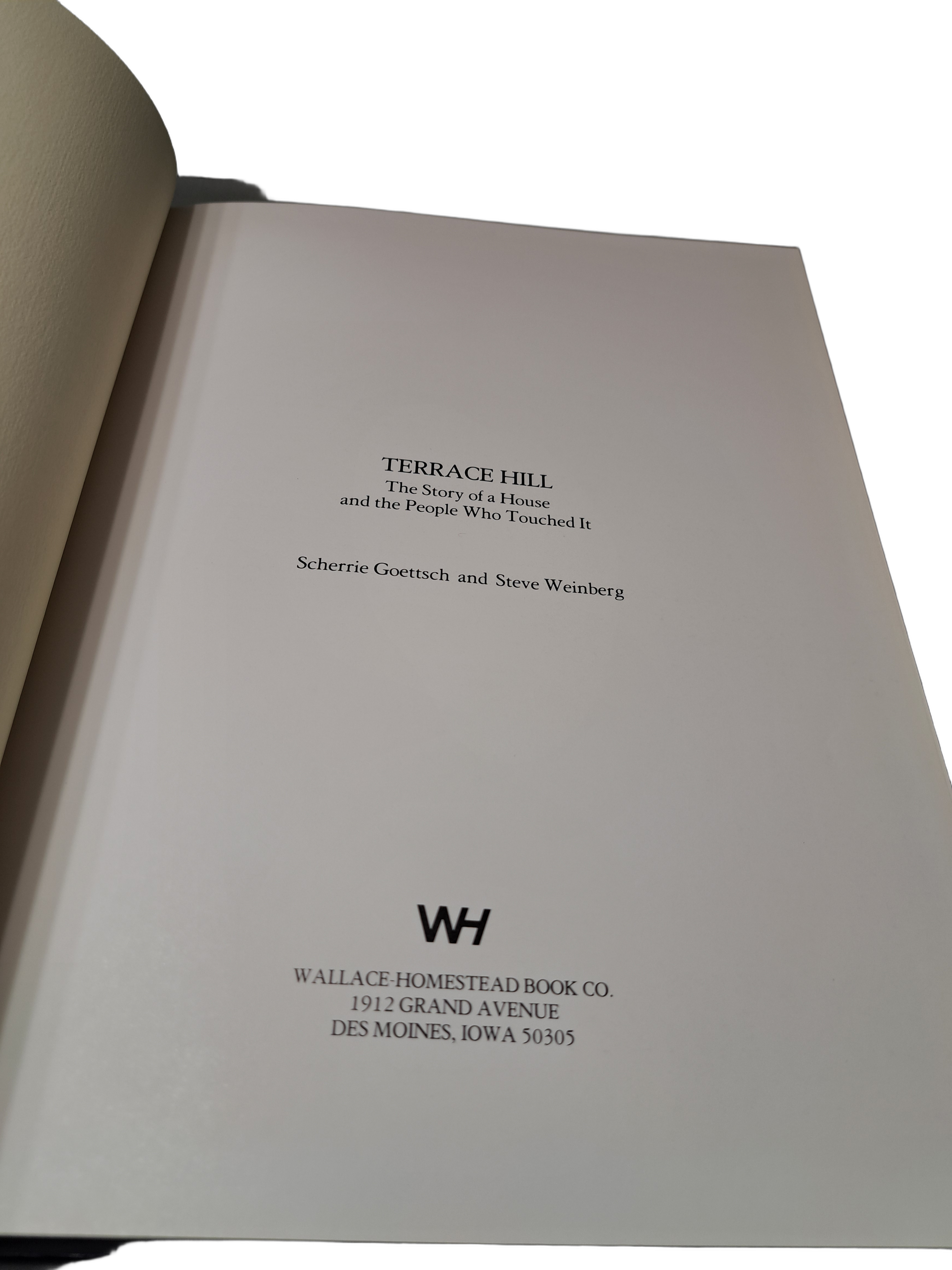 Vintage 1978 Terrace Hill: The Story of a House and the People Who Touched It