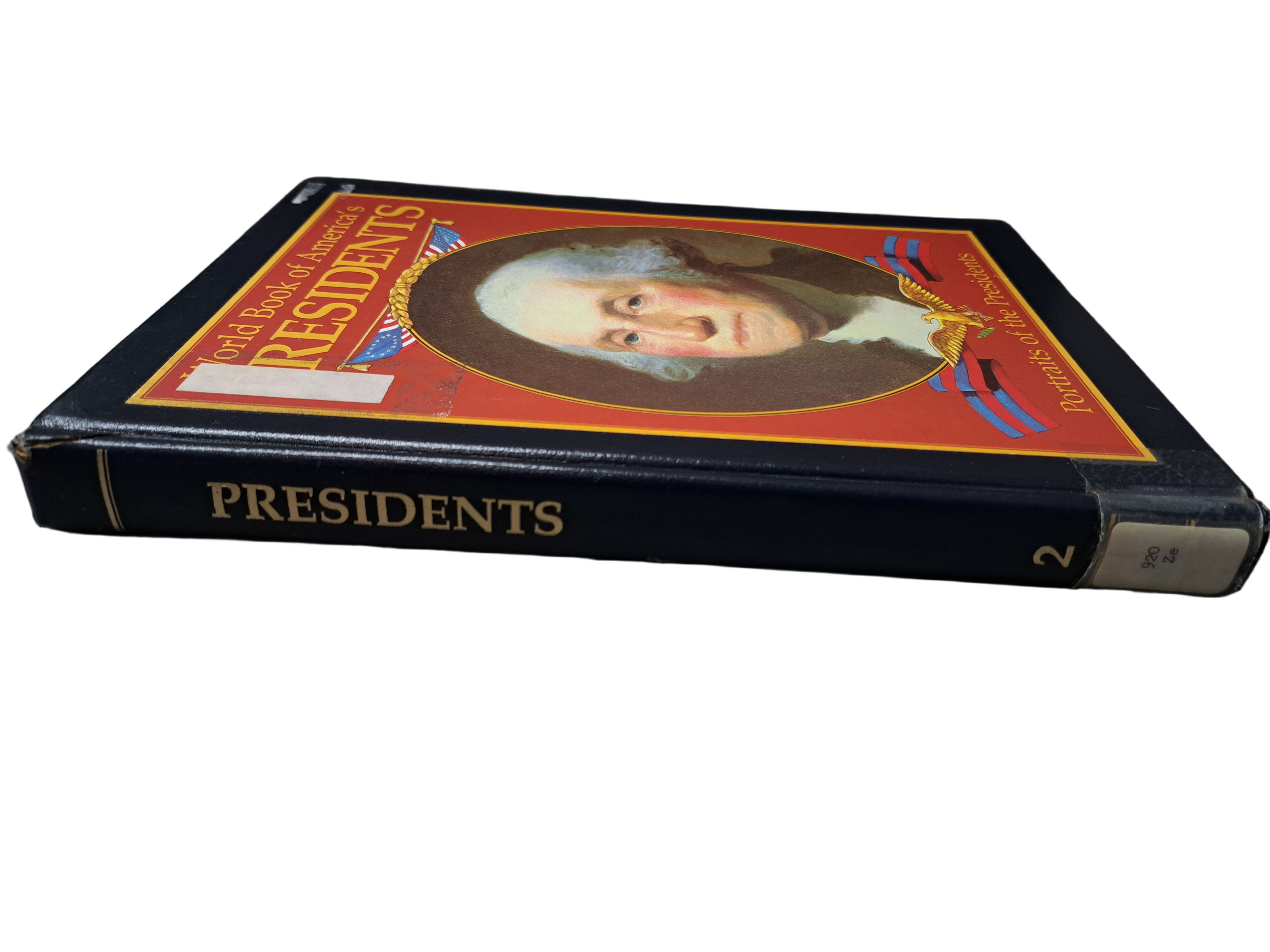 Vintage 1989 World Book of America's Presidents: Portraits of the Presidents