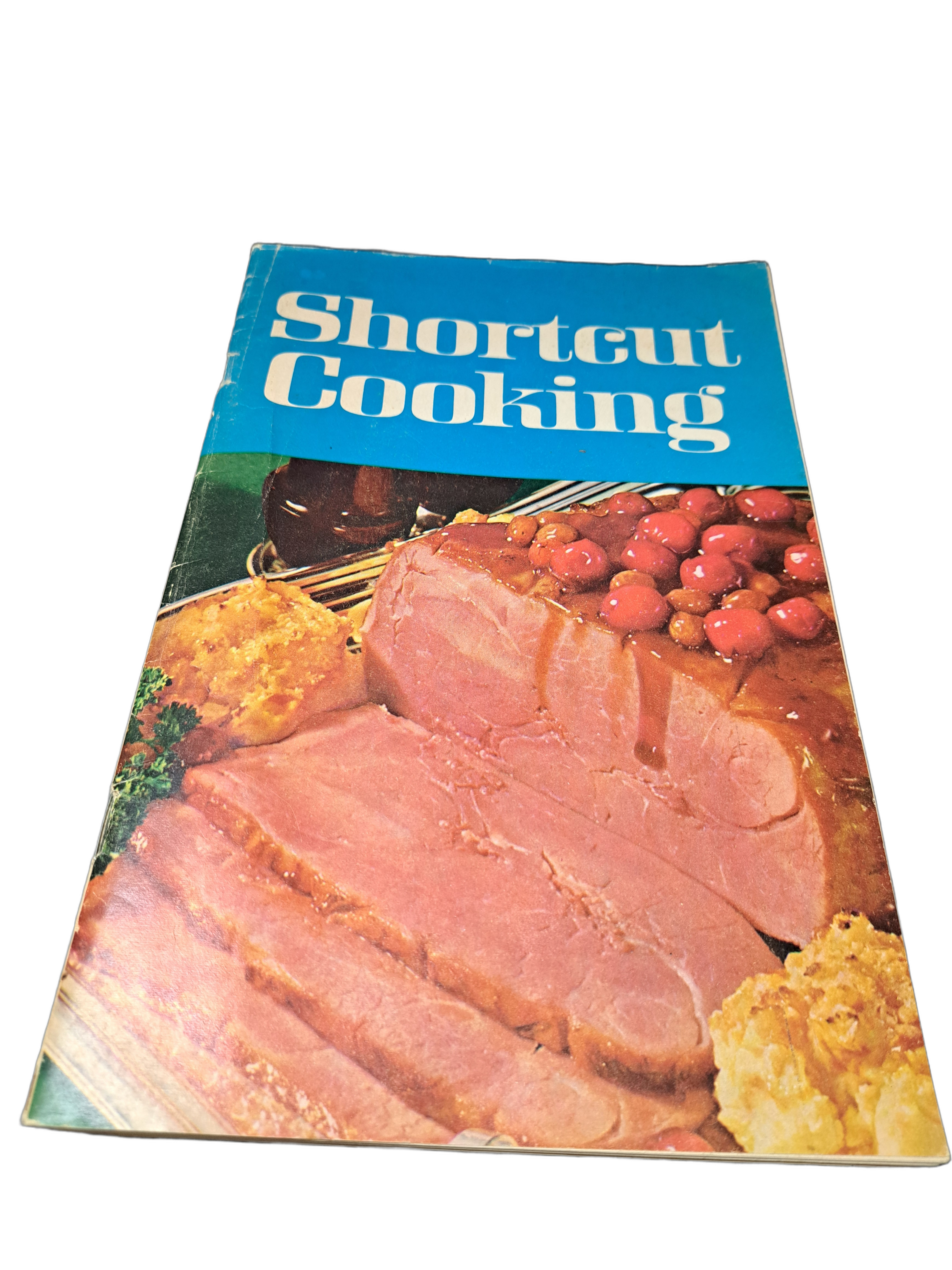 Vintage 1969 first printing of Shortcut Cooking cookbook