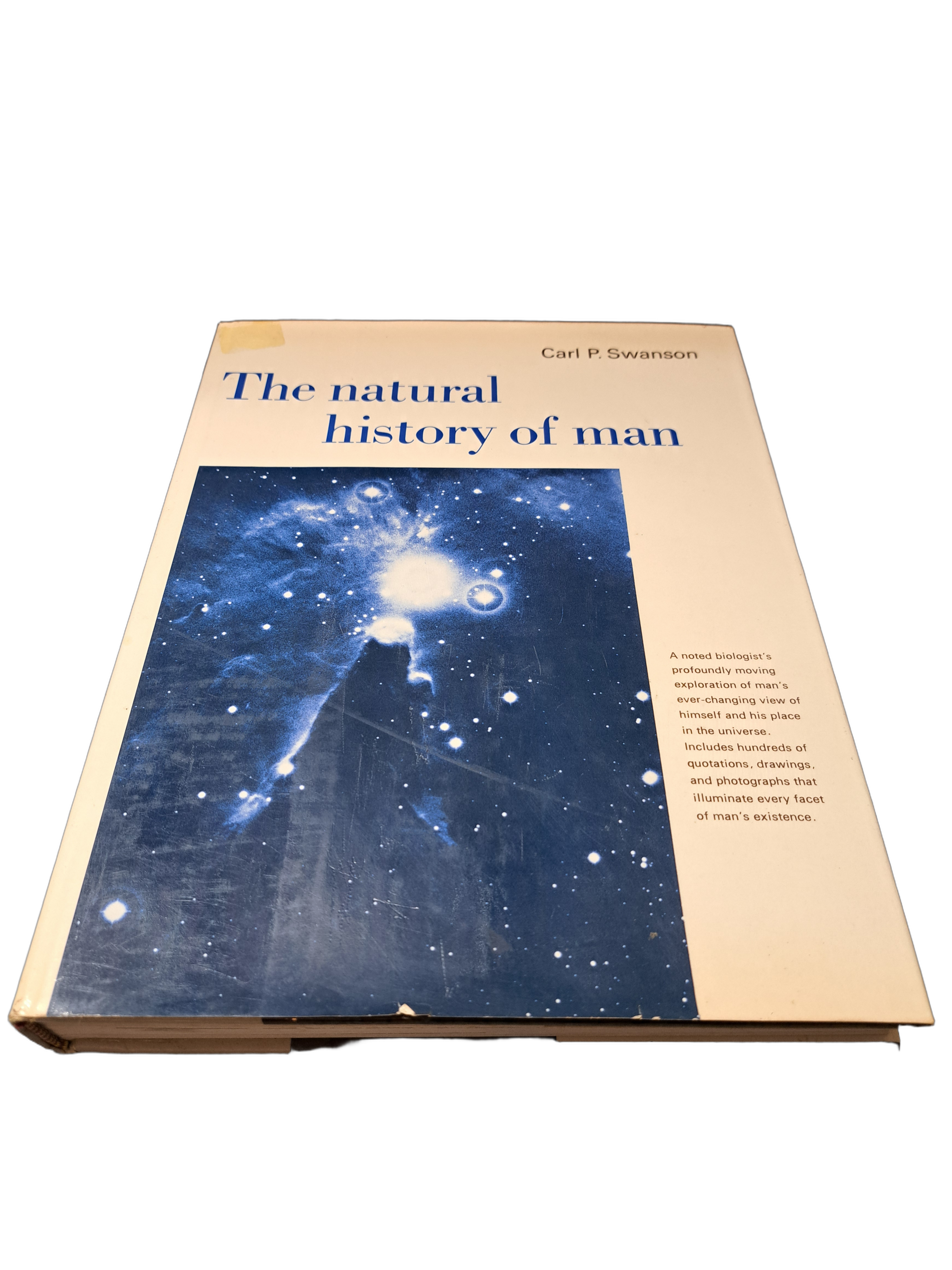 Vintage 1973 The Natural History of Man by Carl P Swanson
