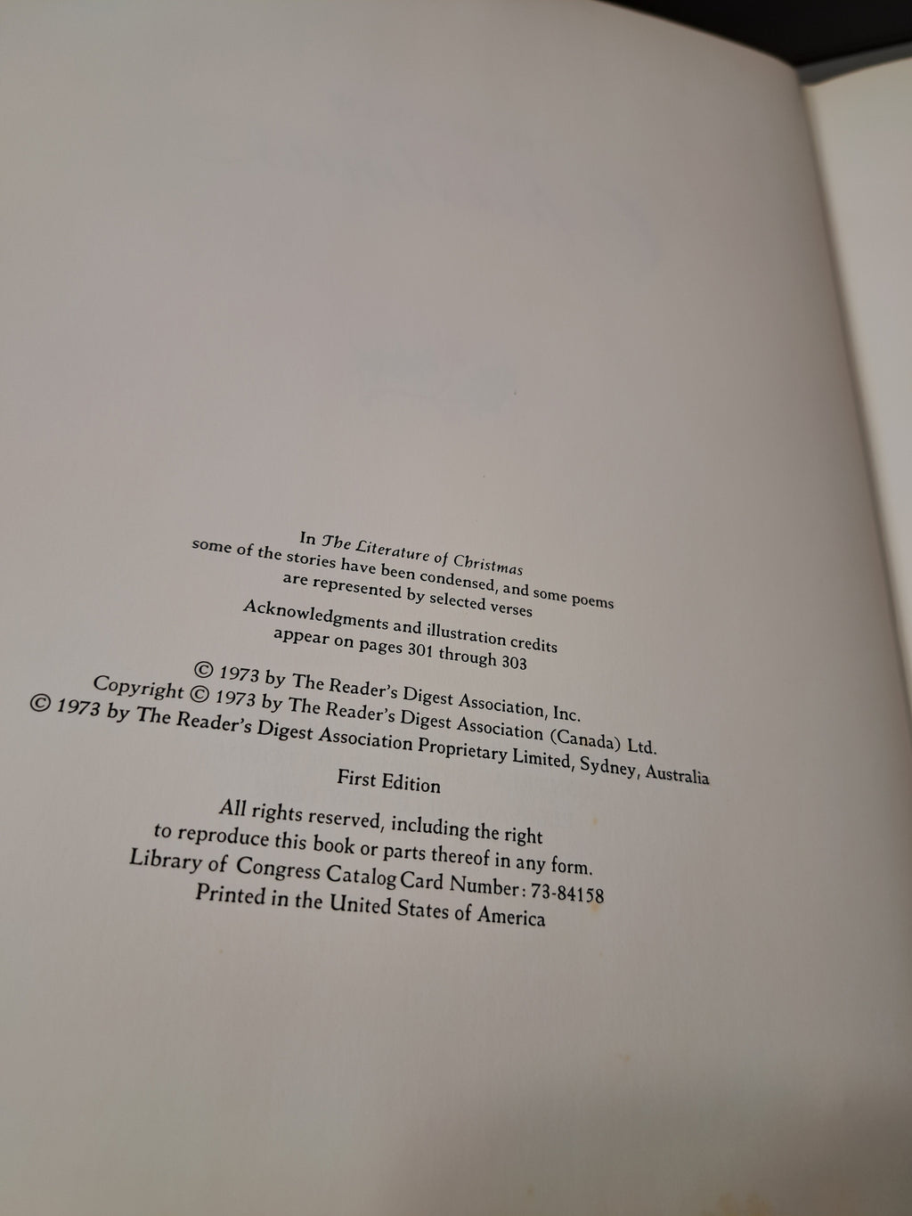 Vintage 1973 The Book of Christmas by The Reader's Digest