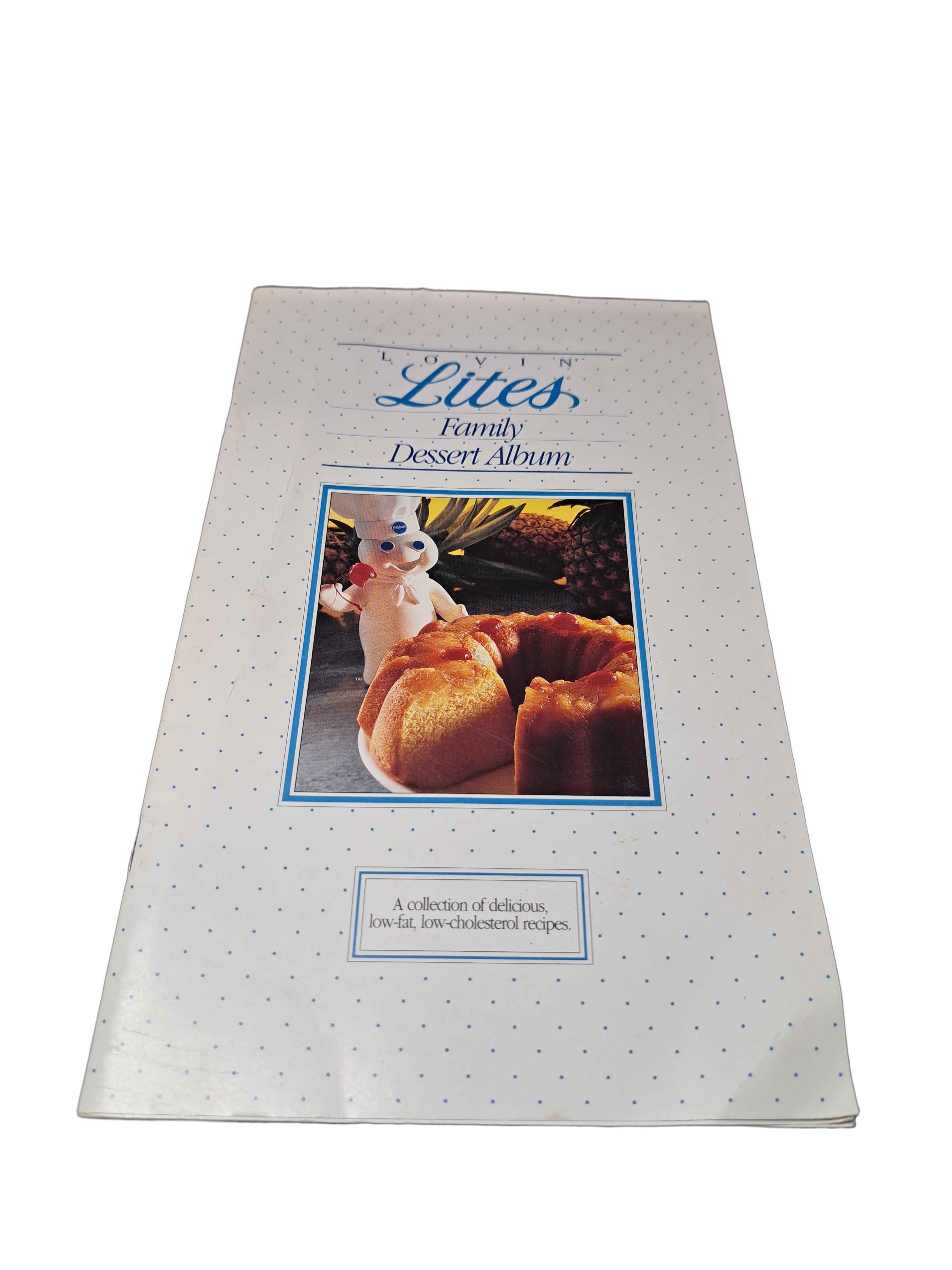 Vintage 1991 Lovin' Lites: Family Dessert Album cookbook by Pillsbury
