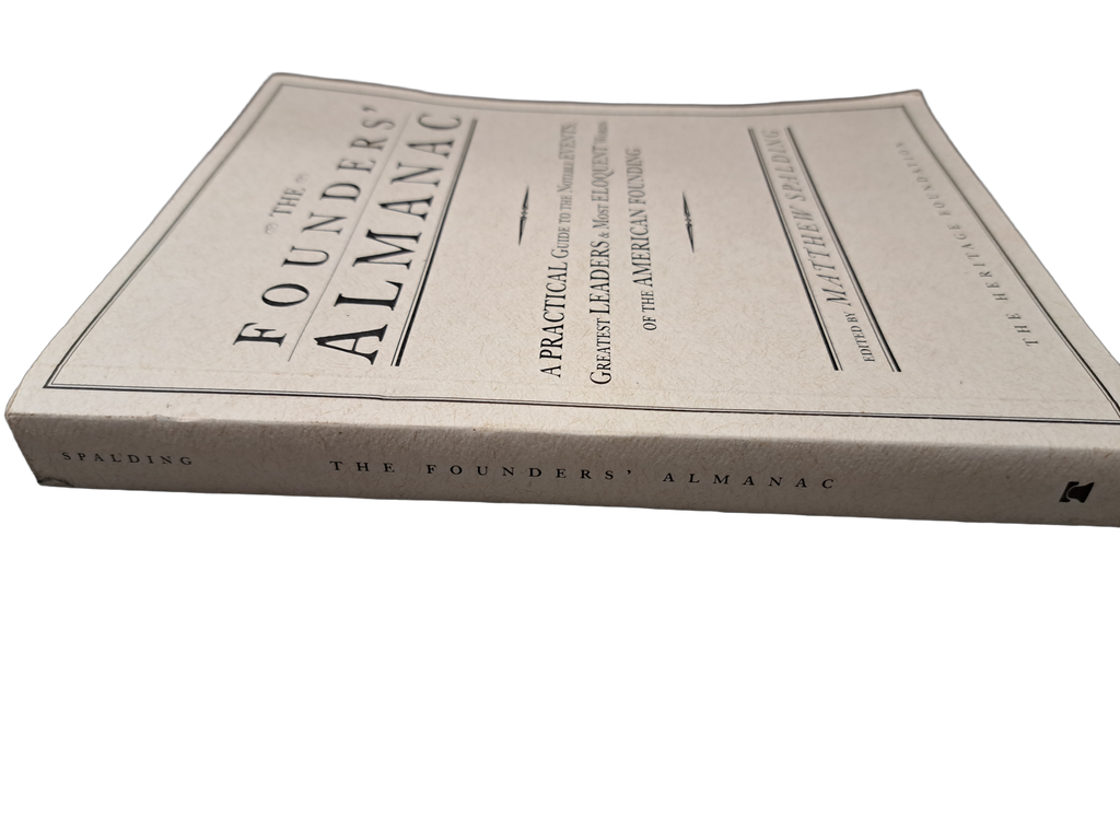 2001 first edition of The Founders' Almanac