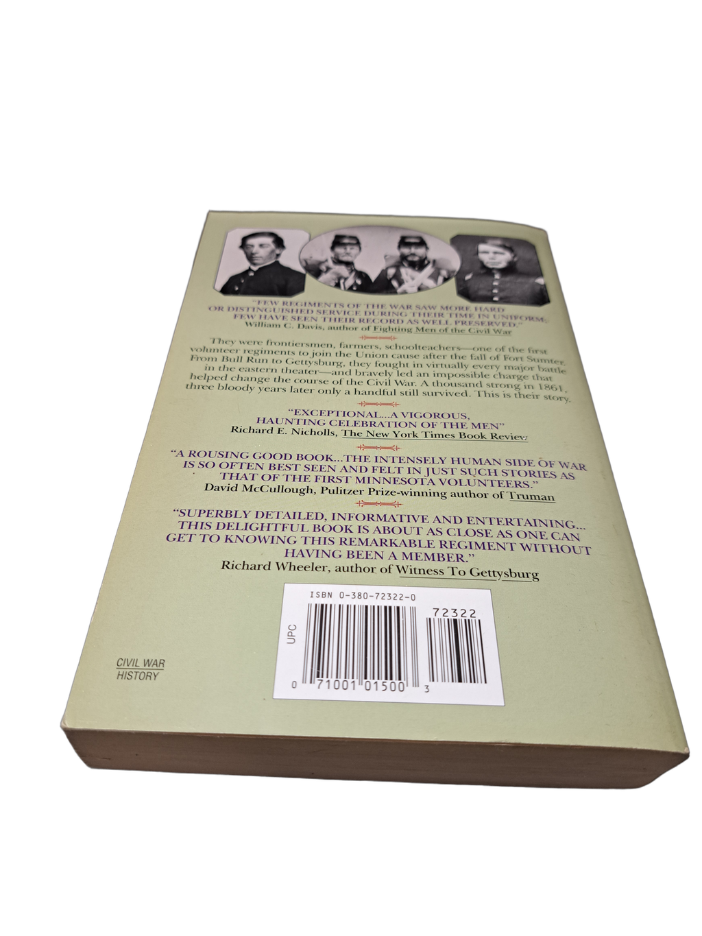 Vintage 1994 The Last Full Measure: The Life and Death of the First Minnesota Volunteers