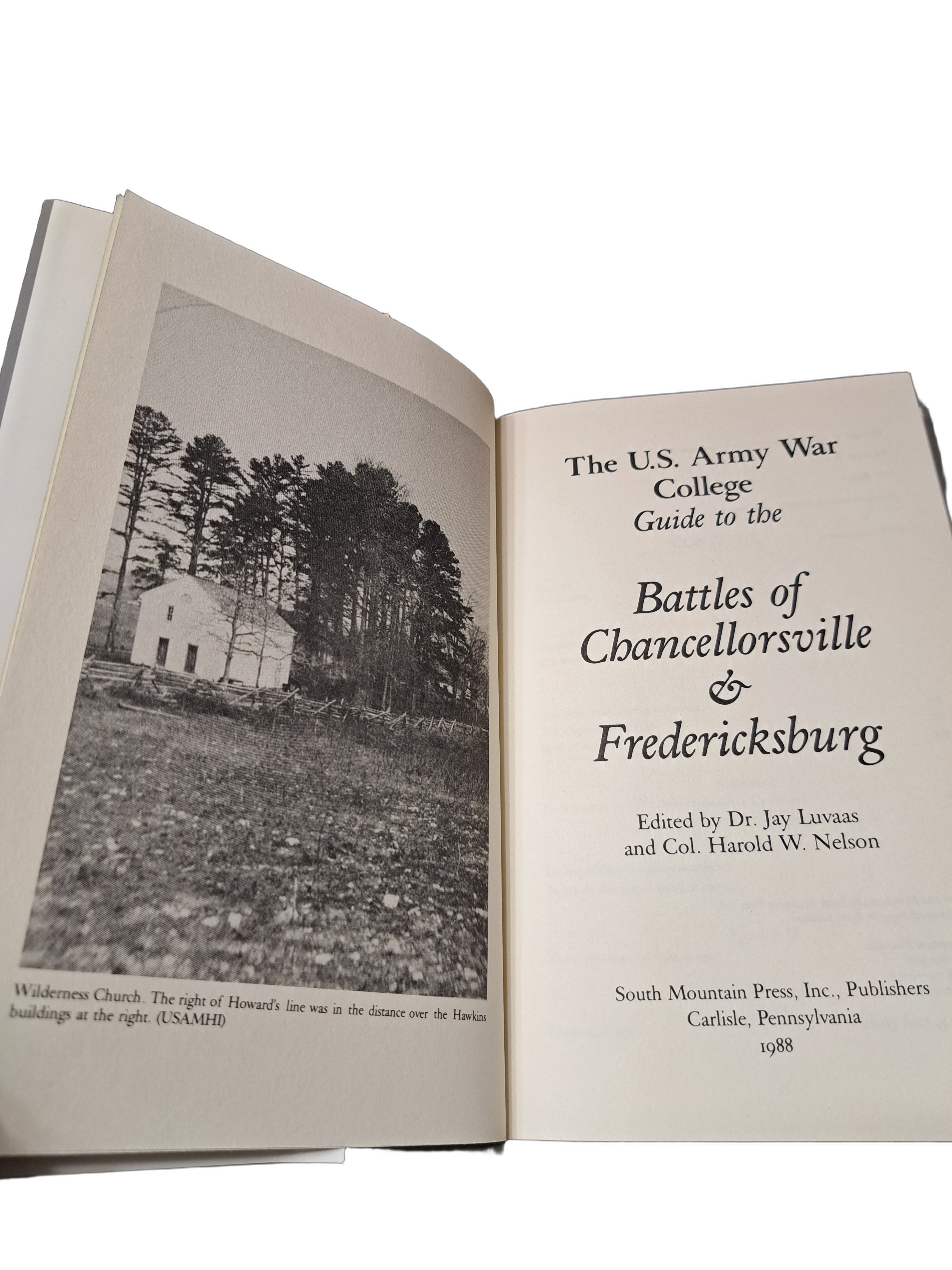 Vintage 1988 The US Army War College: Guide to the Battles of Chancellorsville & Fredericksburg