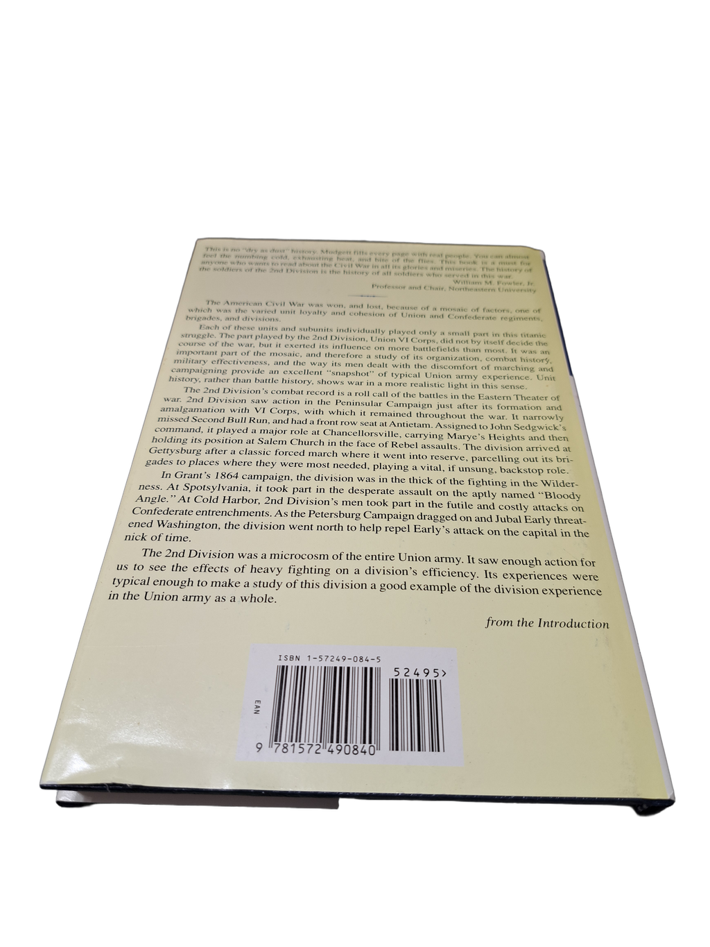 Make the Fur Fly: A History of a Union Volunteer Division in the American Civil War