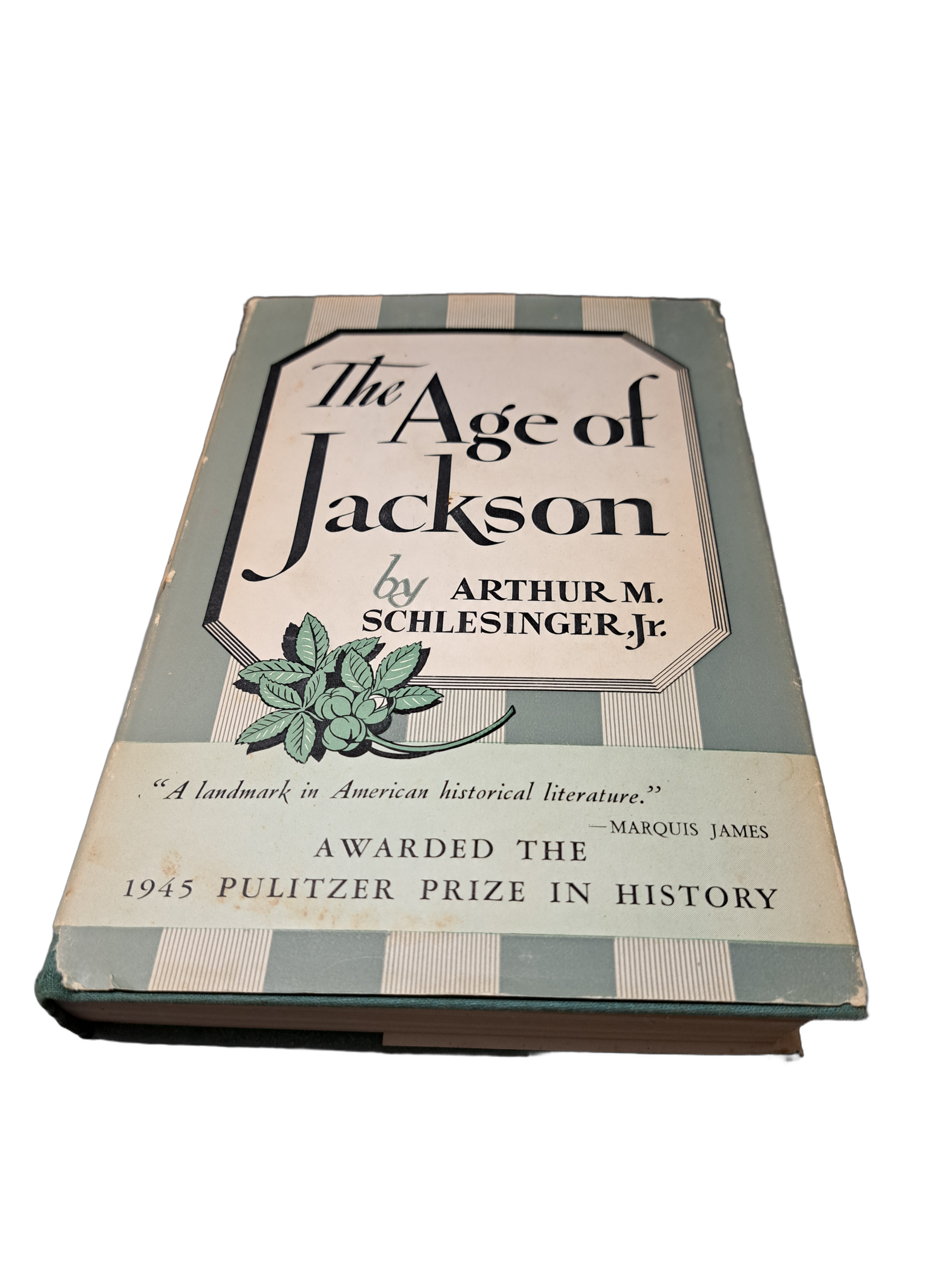 Vintage 1945 edition of The Age of Jackson by Arthur M Schlesinger Jr