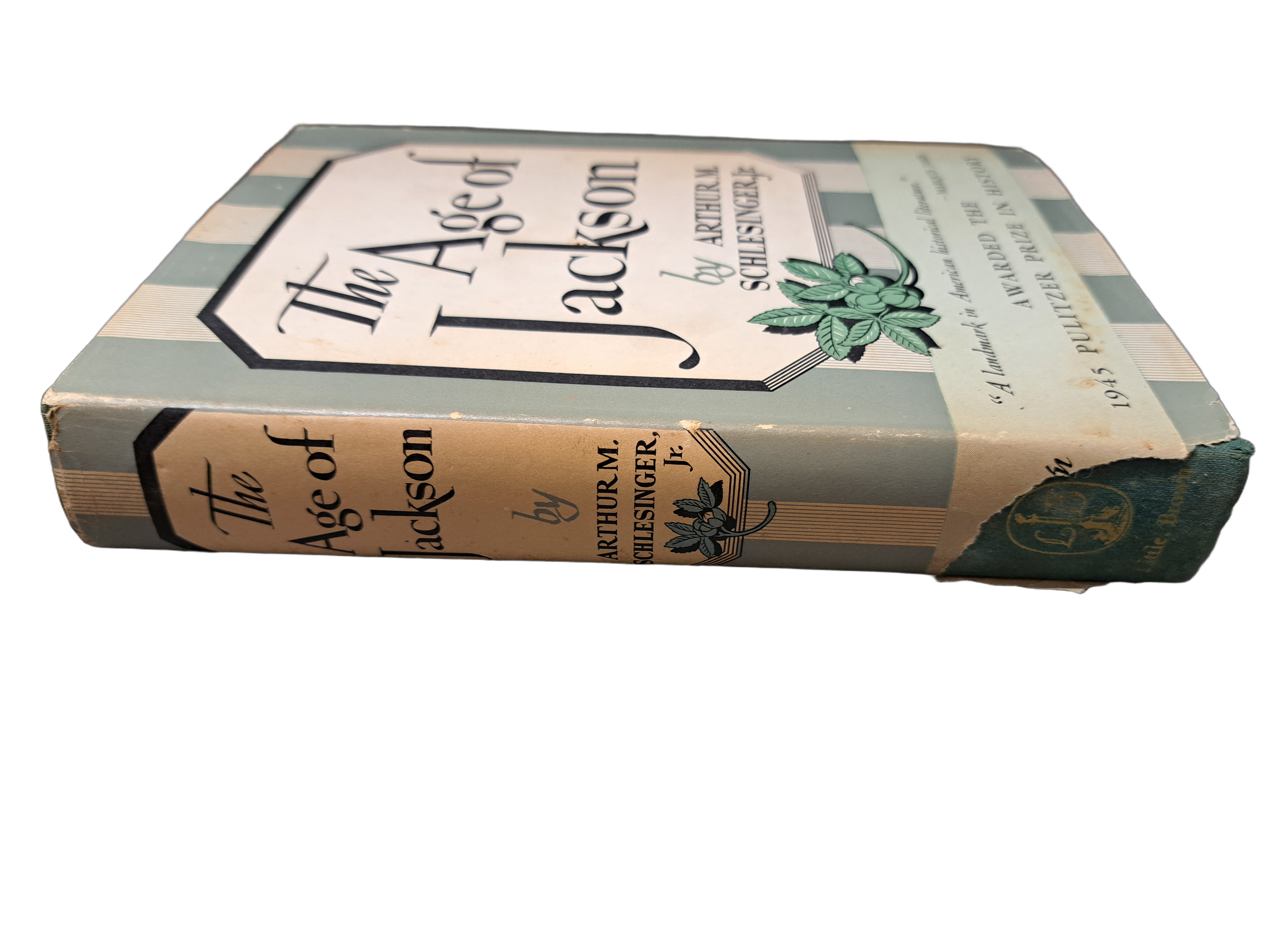 Vintage 1945 edition of The Age of Jackson by Arthur M Schlesinger Jr