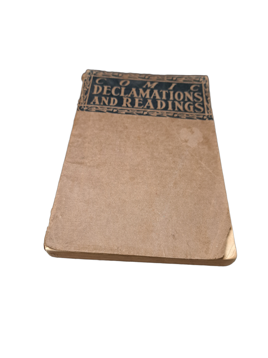 Rare 1916 Comic Declamations and Readings by Carleton B Case
