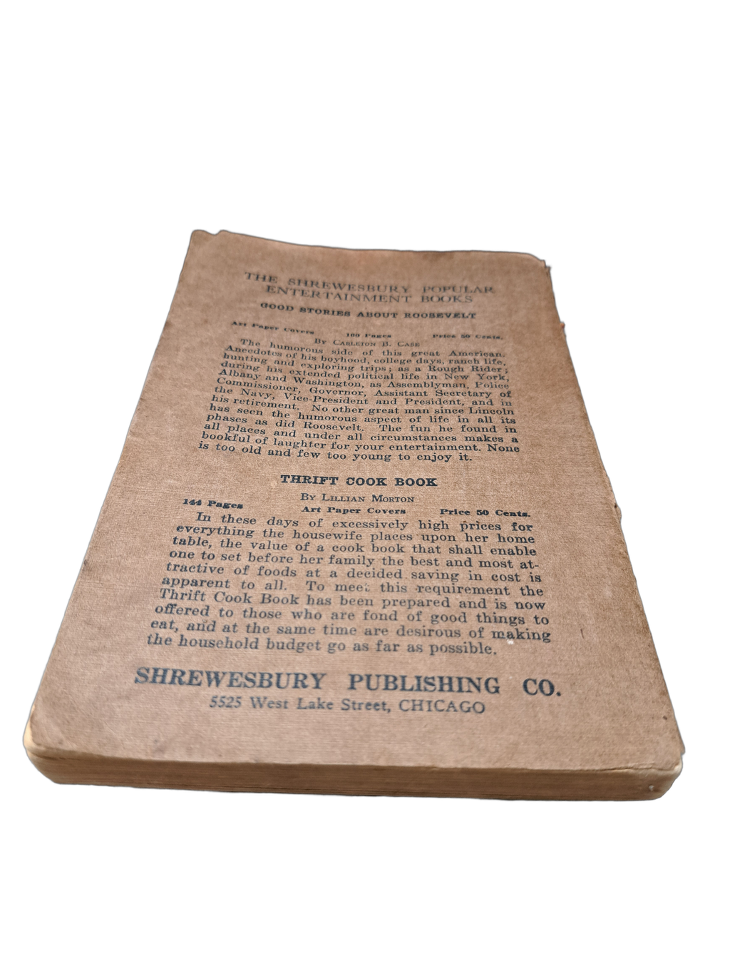 Rare 1916 Comic Declamations and Readings by Carleton B Case