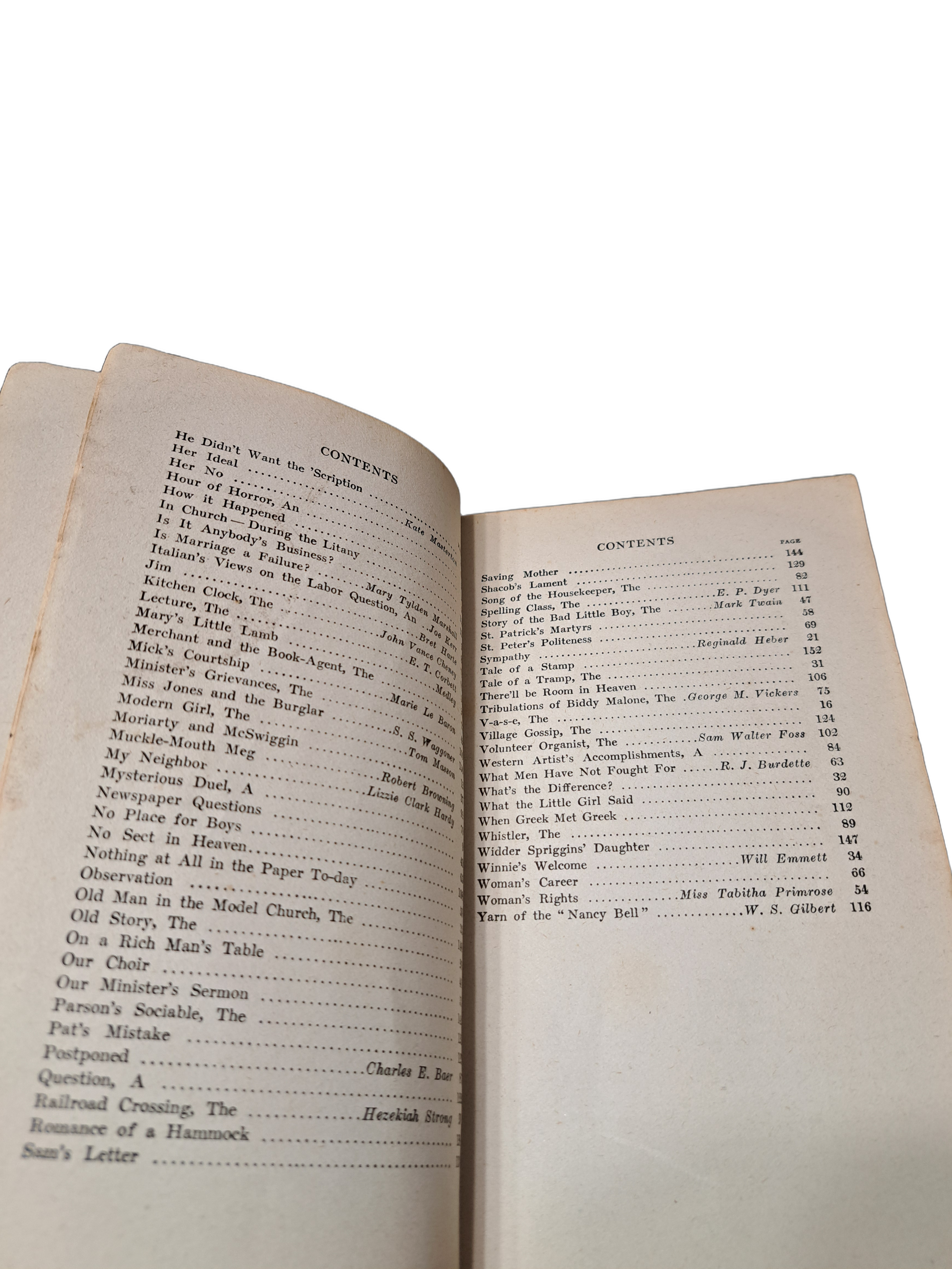 Rare 1916 Comic Declamations and Readings by Carleton B Case