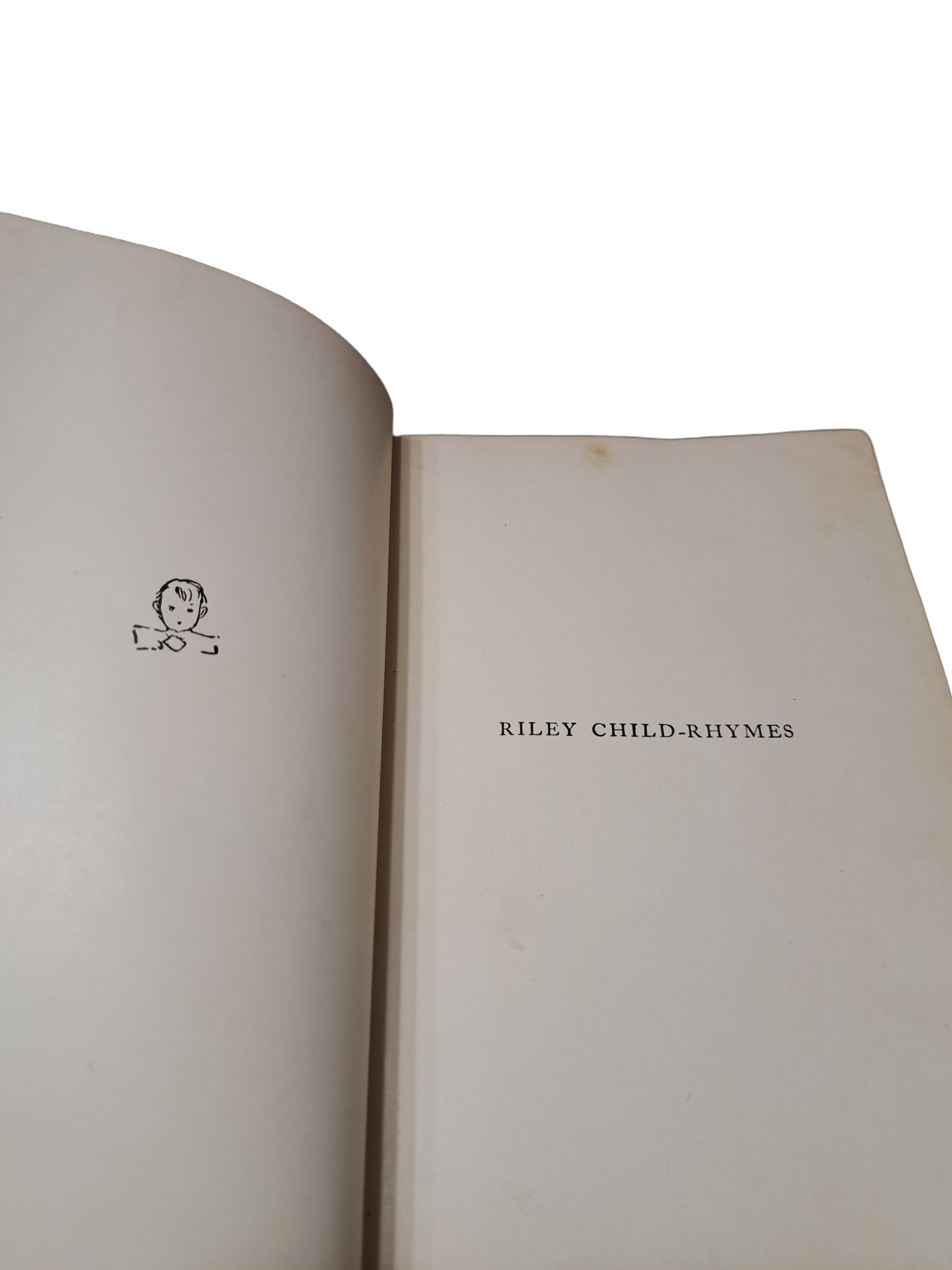 Vintage 1905 Riley Child-Rhymes by James Whitcomb Riley
