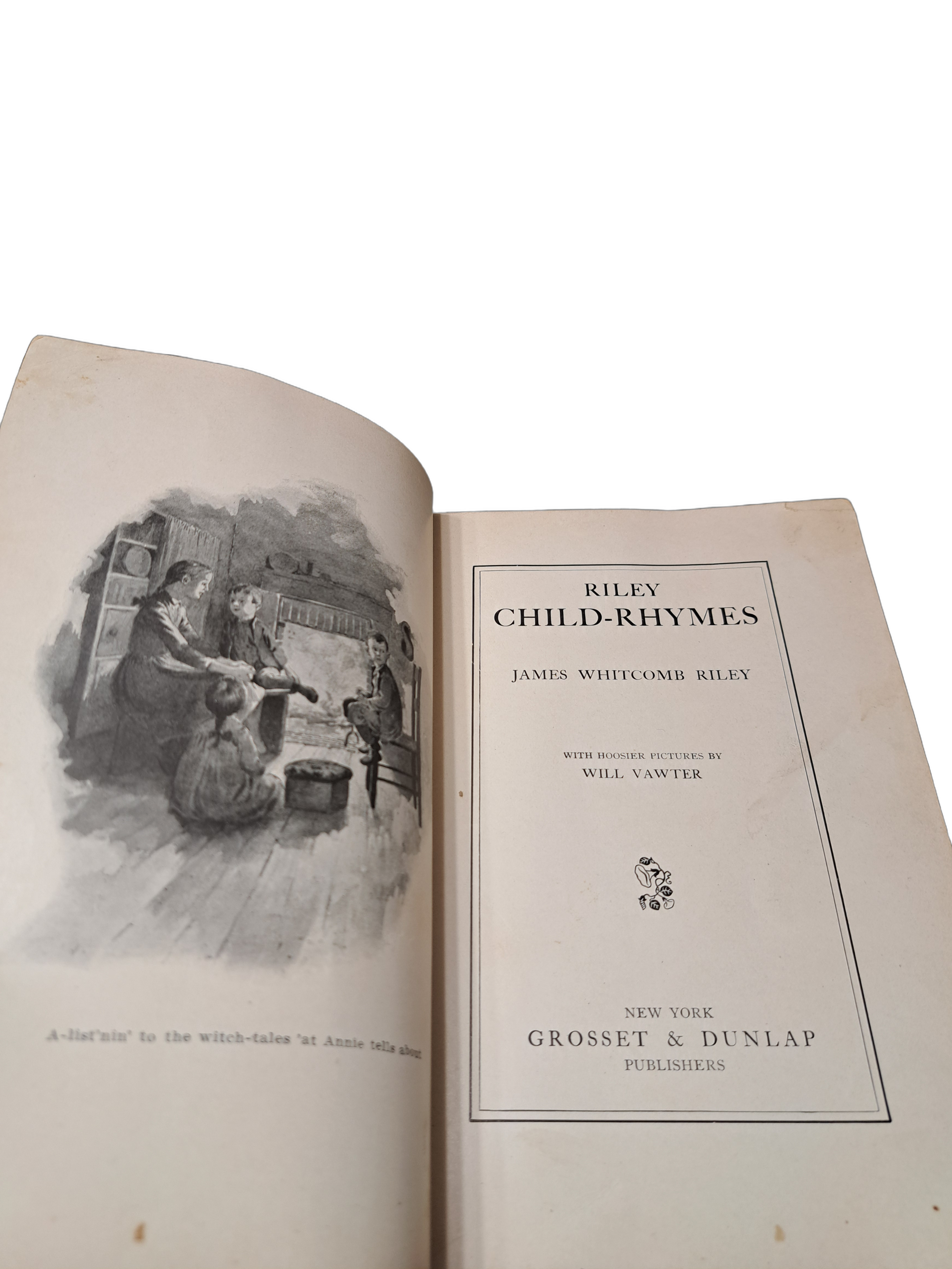 Vintage 1905 Riley Child-Rhymes by James Whitcomb Riley