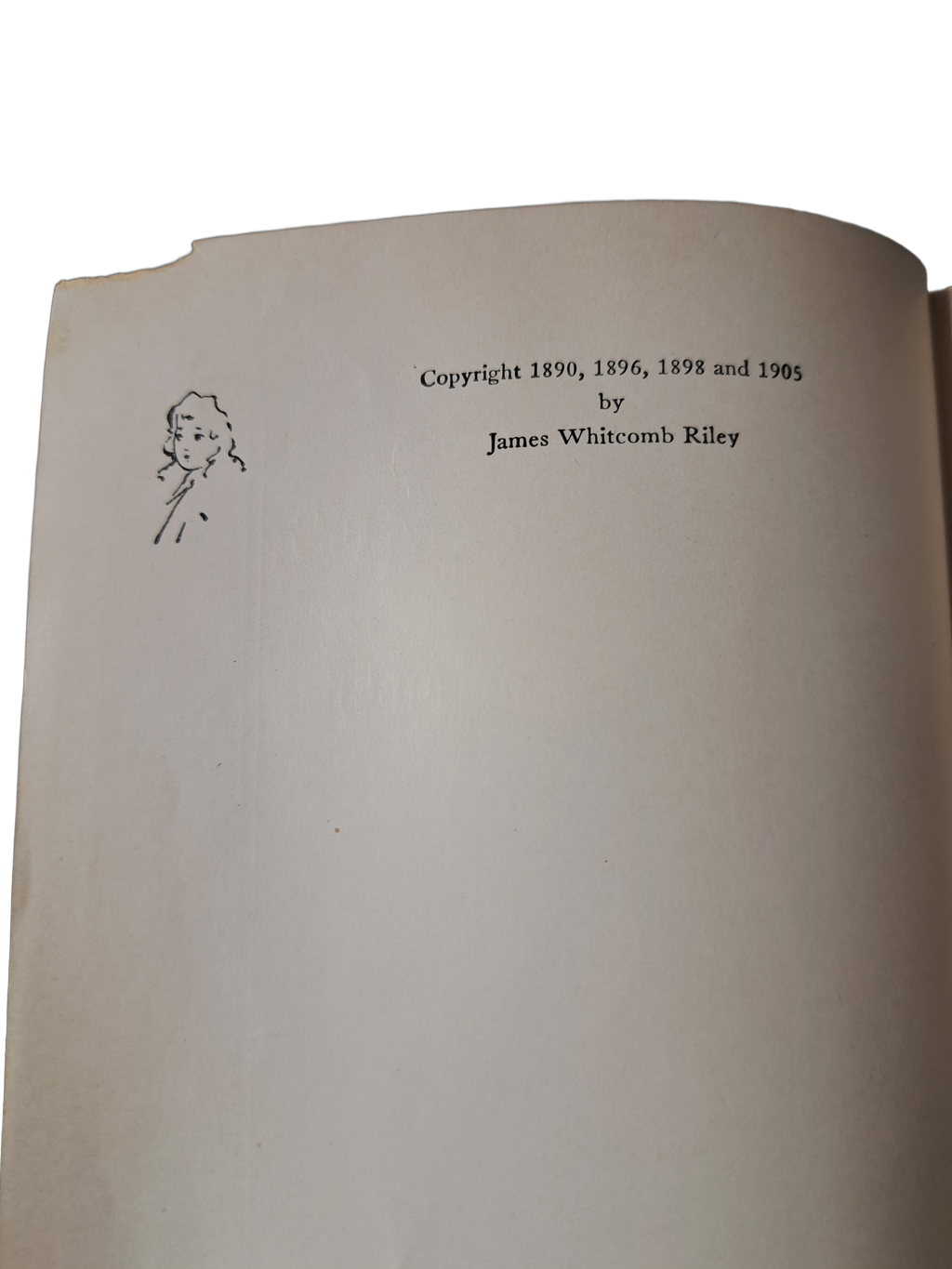 Vintage 1905 Riley Child-Rhymes by James Whitcomb Riley