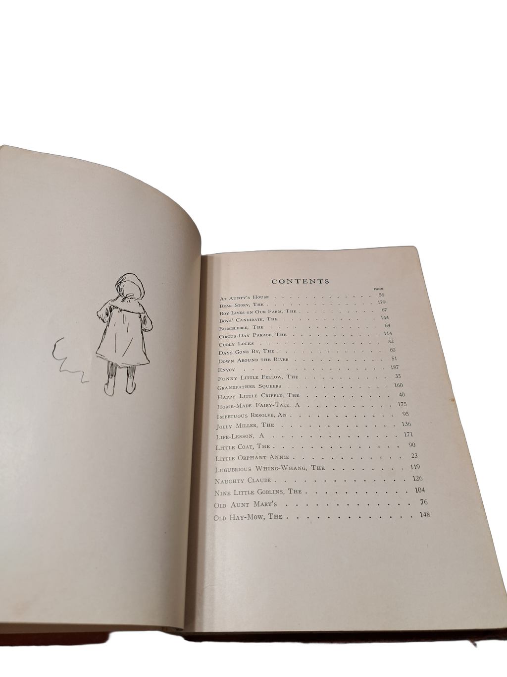 Vintage 1905 Riley Child-Rhymes by James Whitcomb Riley