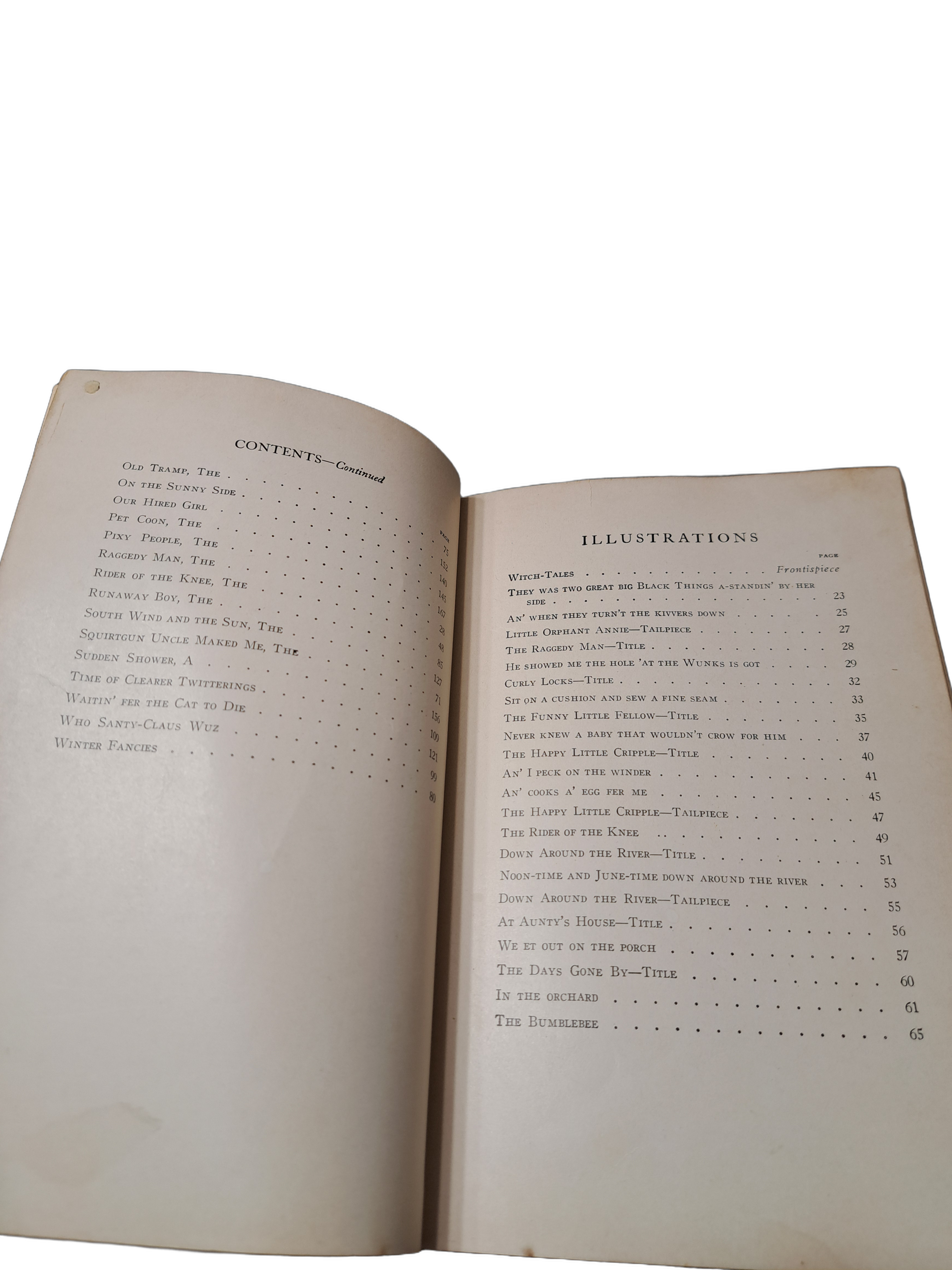 Vintage 1905 Riley Child-Rhymes by James Whitcomb Riley