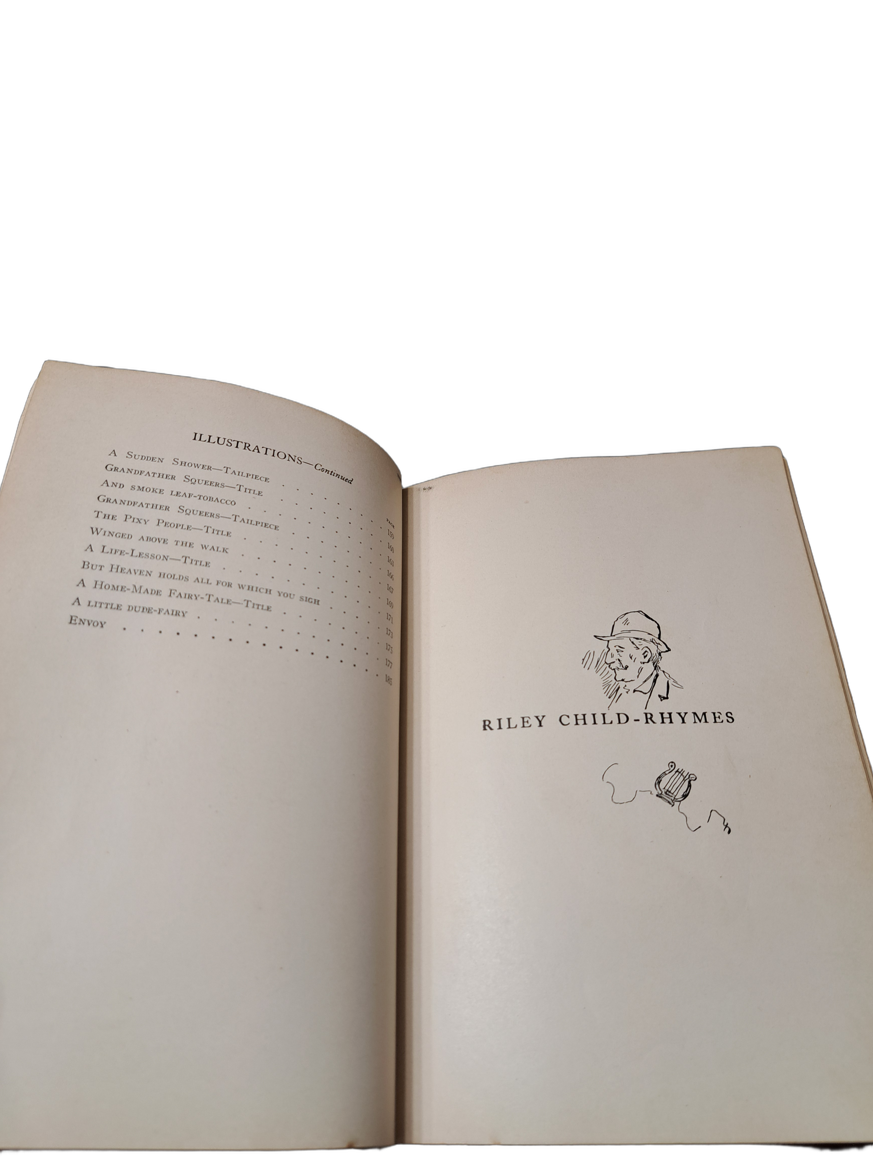 Vintage 1905 Riley Child-Rhymes by James Whitcomb Riley