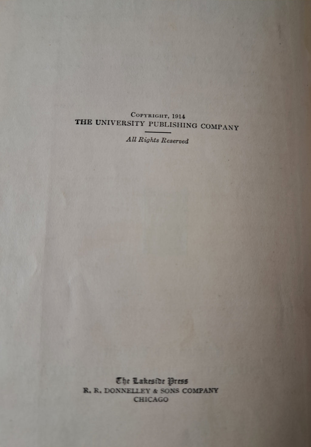 Vintage 1914 Studies in Reading: Sixth Grade