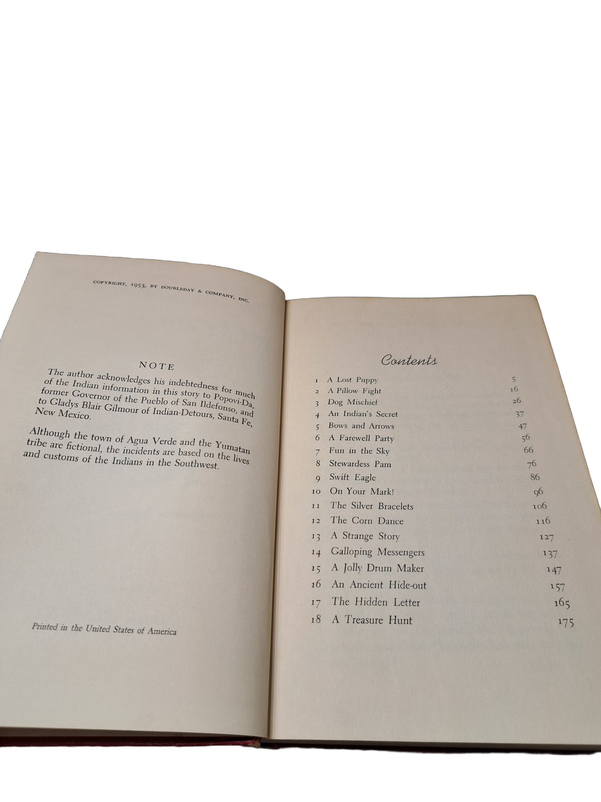 Vintage 1953 The Happy Hollisters and the Indian Treasure by Jerry West