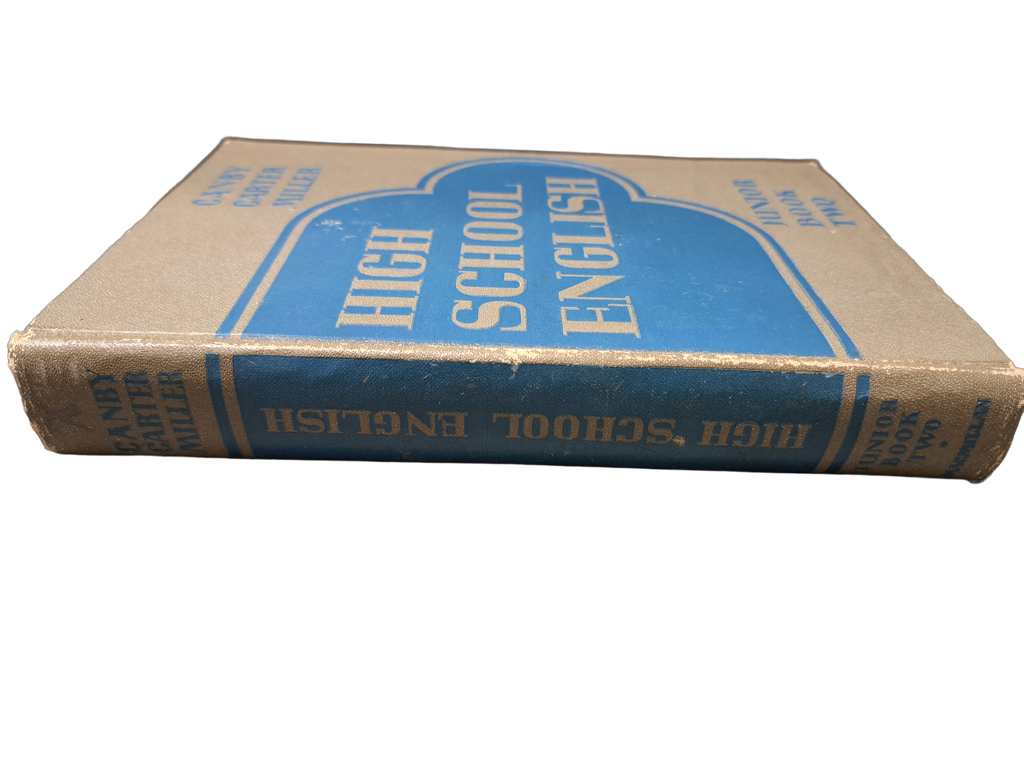 Vintage 1936 High School English: Junior Book Two