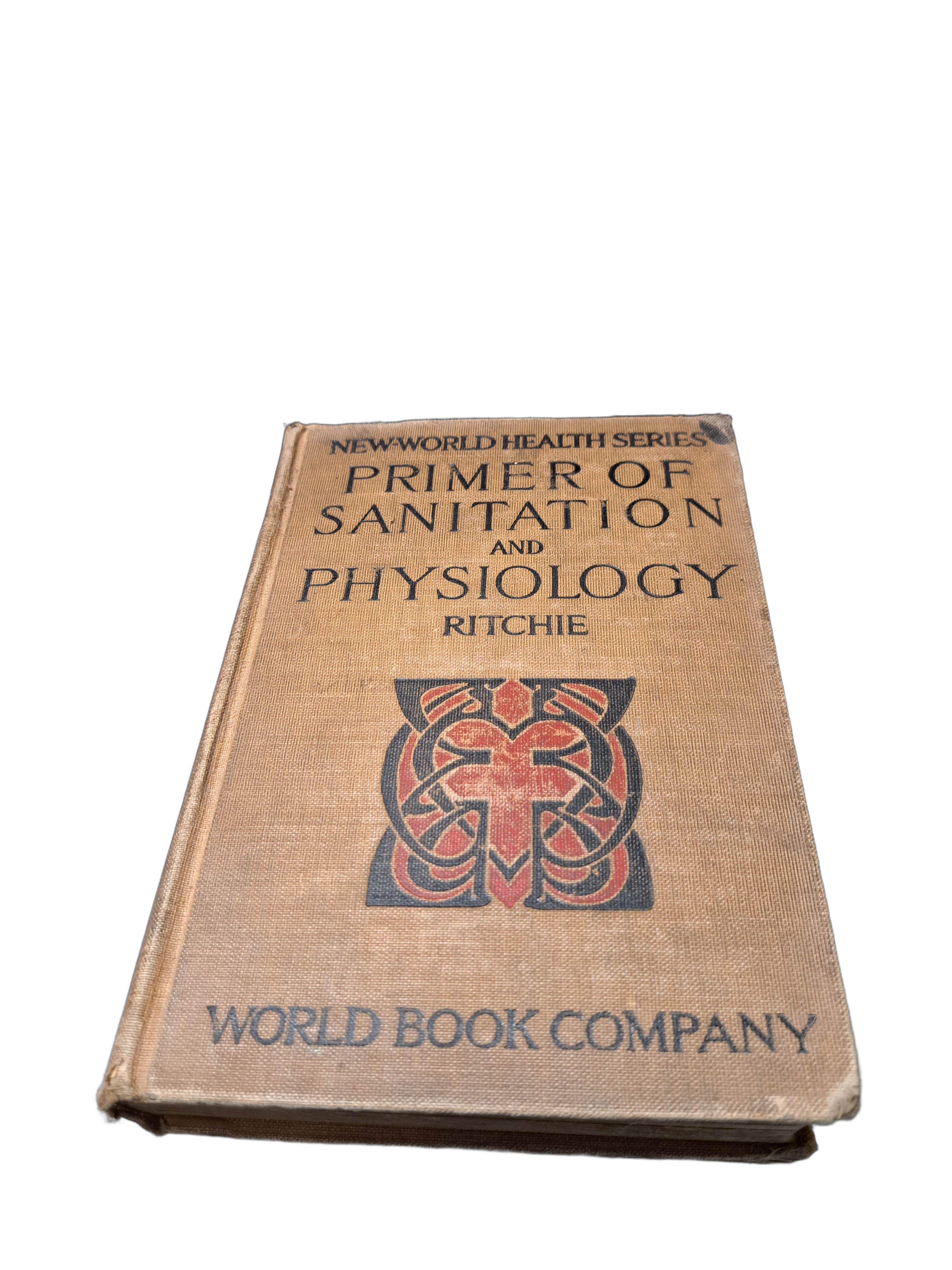 Vintage 1913 Primer of Sanitation and Physiology by John W Ritchie