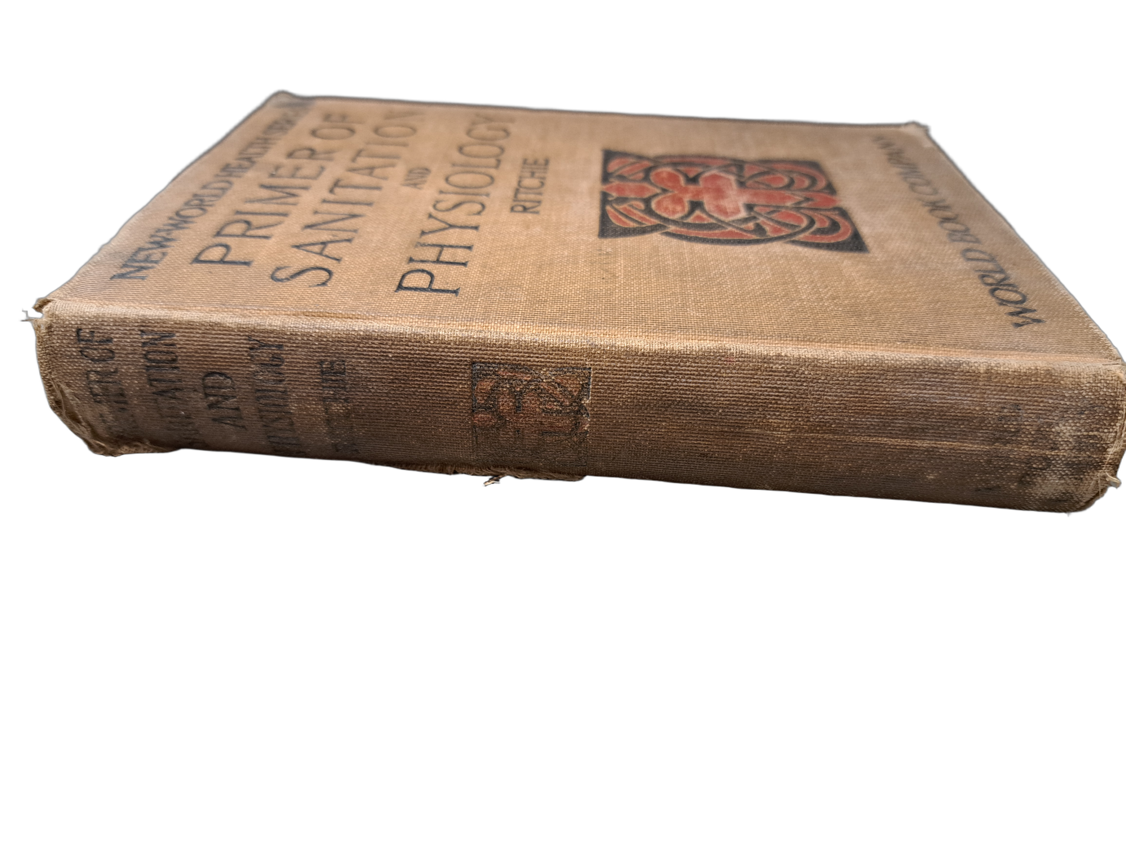 Vintage 1913 Primer of Sanitation and Physiology by John W Ritchie