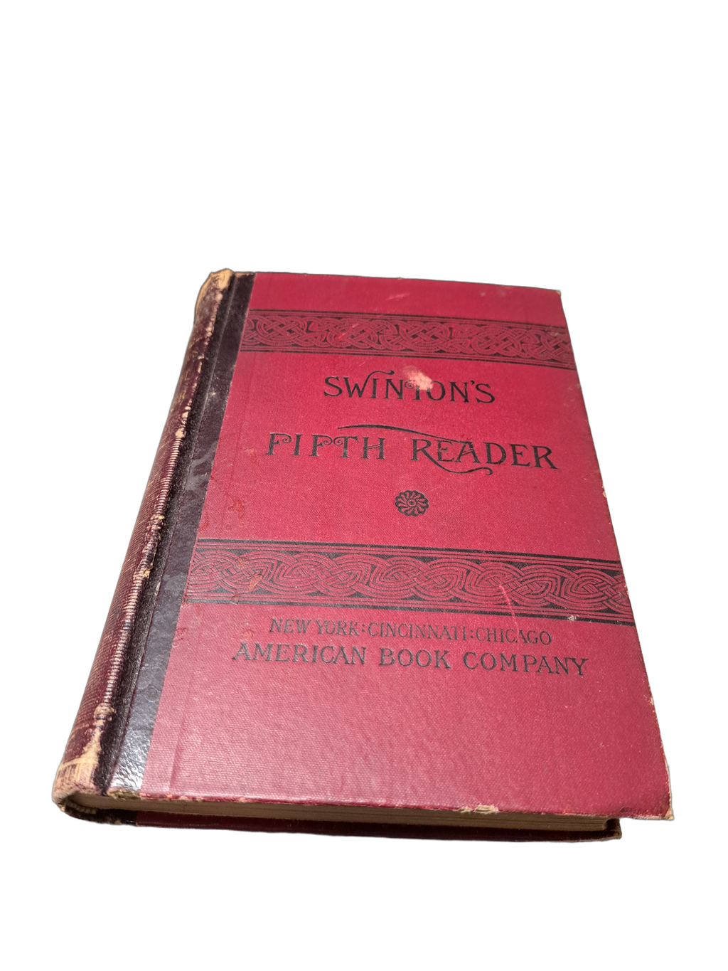 Vintage 1883 Swinton's Fifth Reader and Speaker