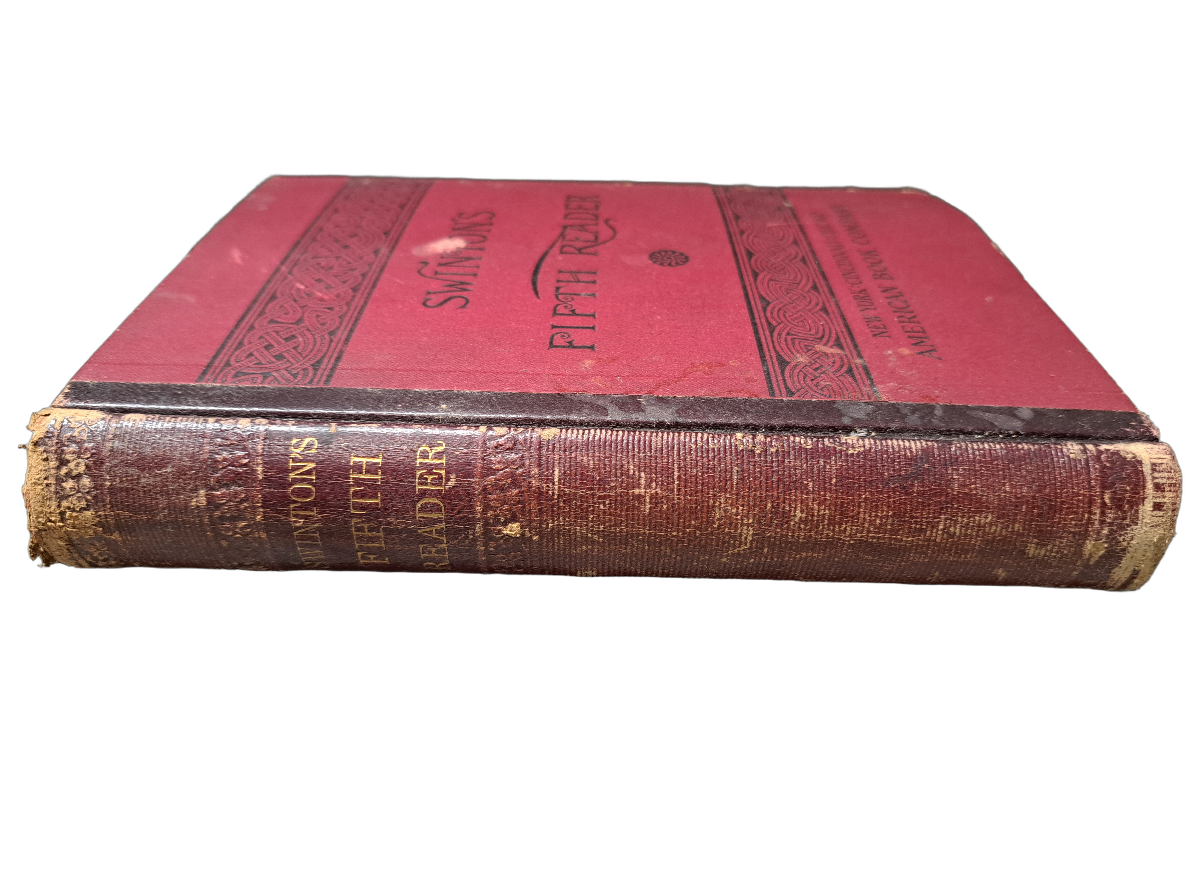 Vintage 1883 Swinton's Fifth Reader and Speaker