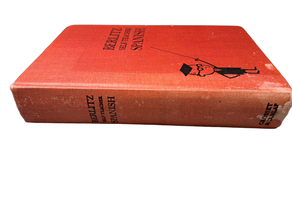 Vintage 1949 The Berlitz Self-Teacher: Spanish