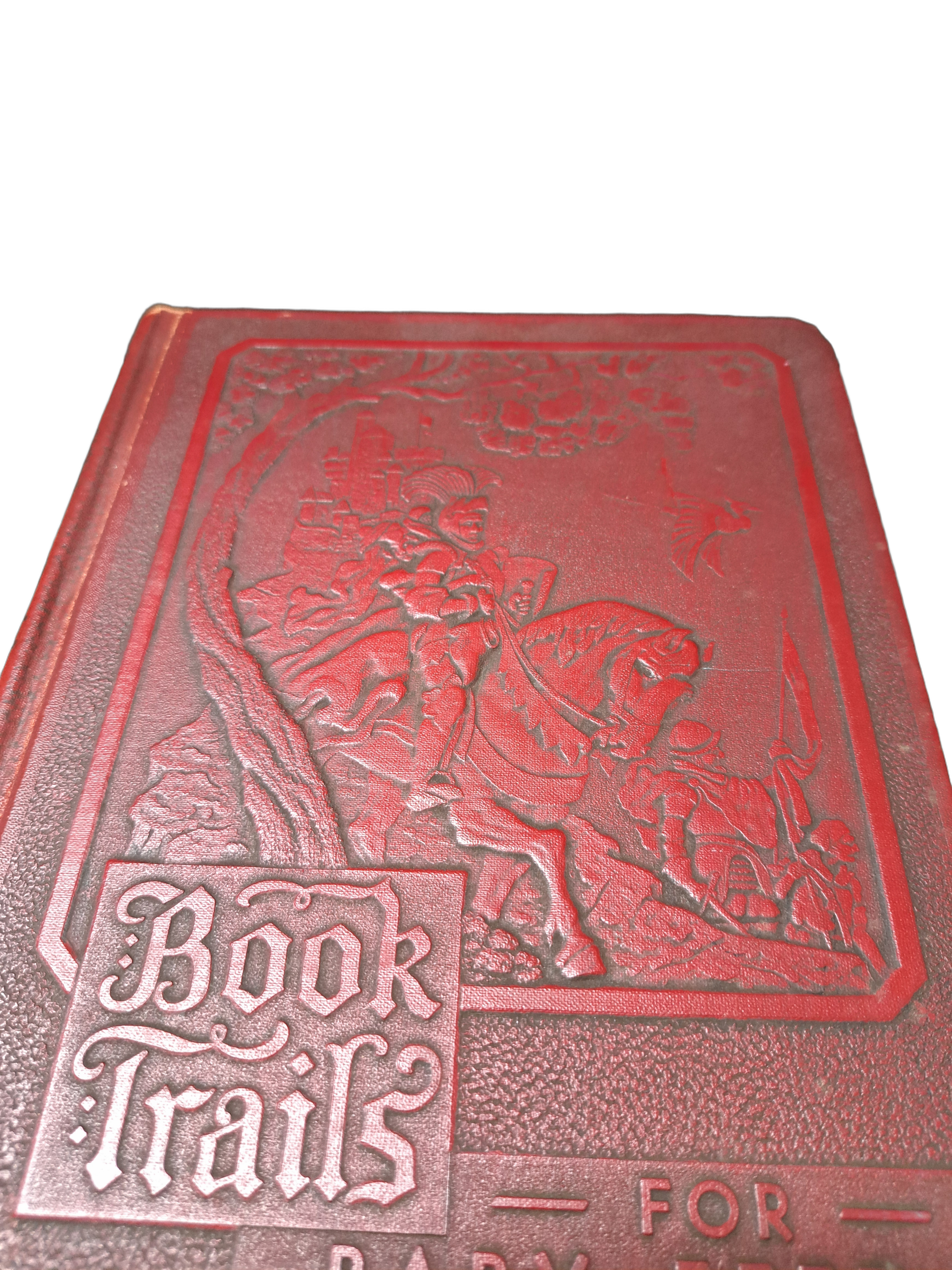 Vintage 1928 Book Trails for Baby Feet. Beautifully illustrated children's stories.