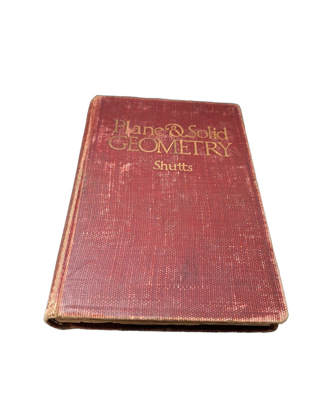 Vintage 1905 Plane and Solid Geometry, Suggestive Method by George C Shutts