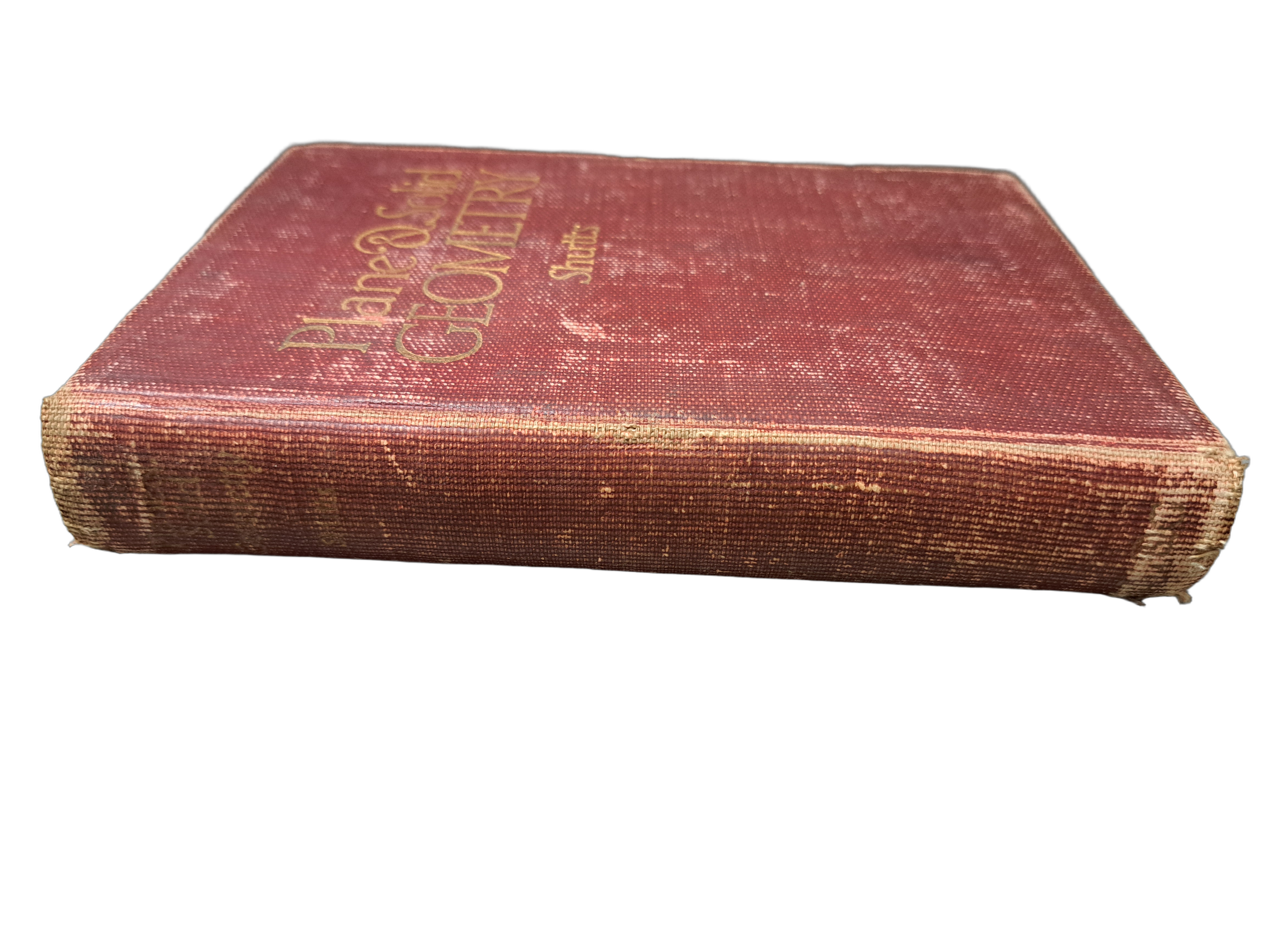 Vintage 1905 Plane and Solid Geometry, Suggestive Method by George C Shutts