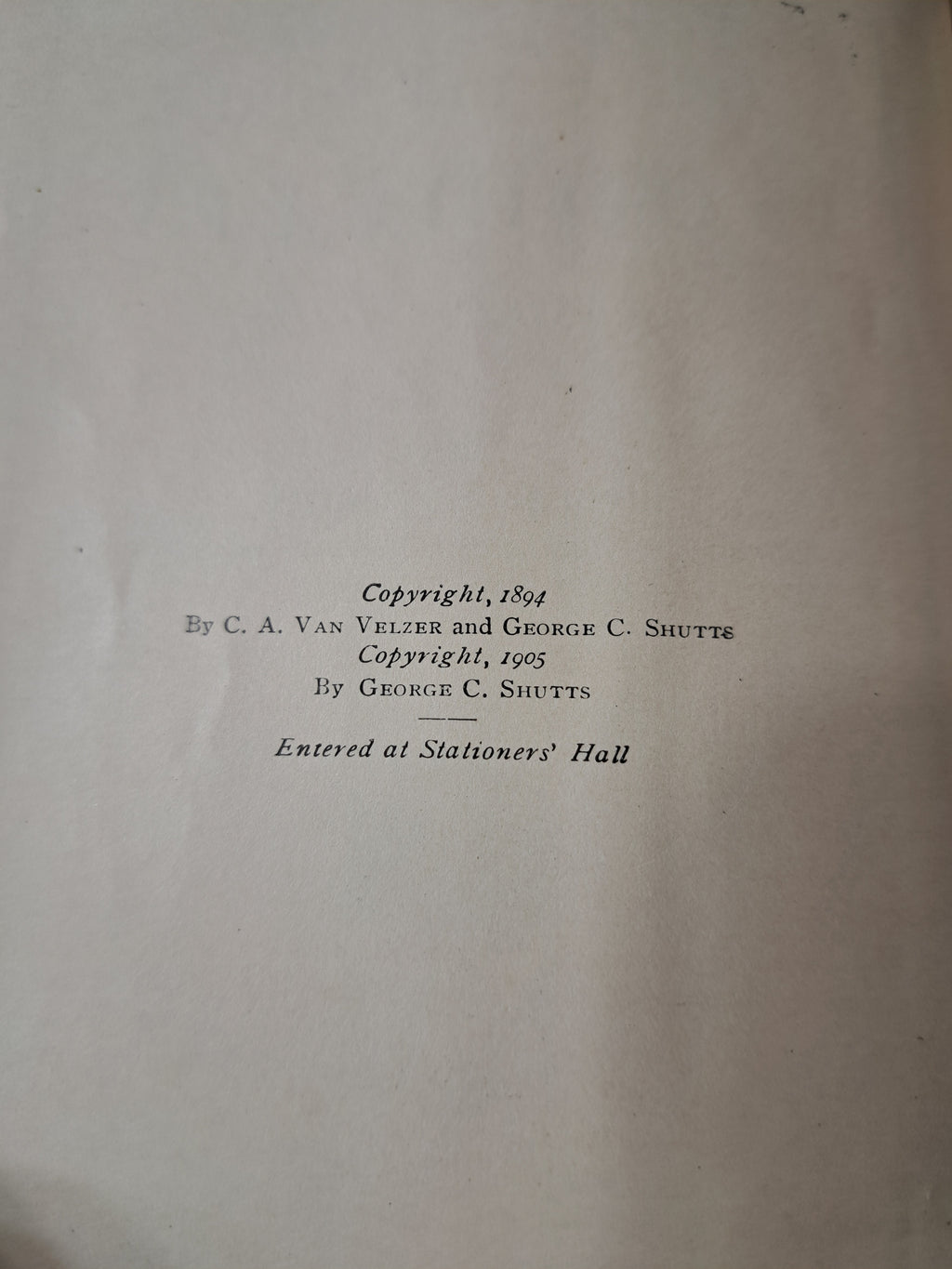 Vintage 1905 Plane and Solid Geometry, Suggestive Method by George C Shutts