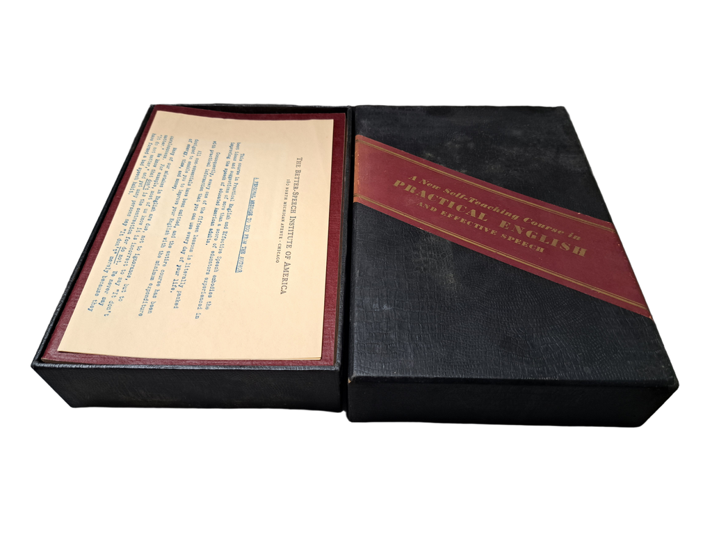 Vintage 1936 A New Self-Teaching Course in Practical English and Effective Speech