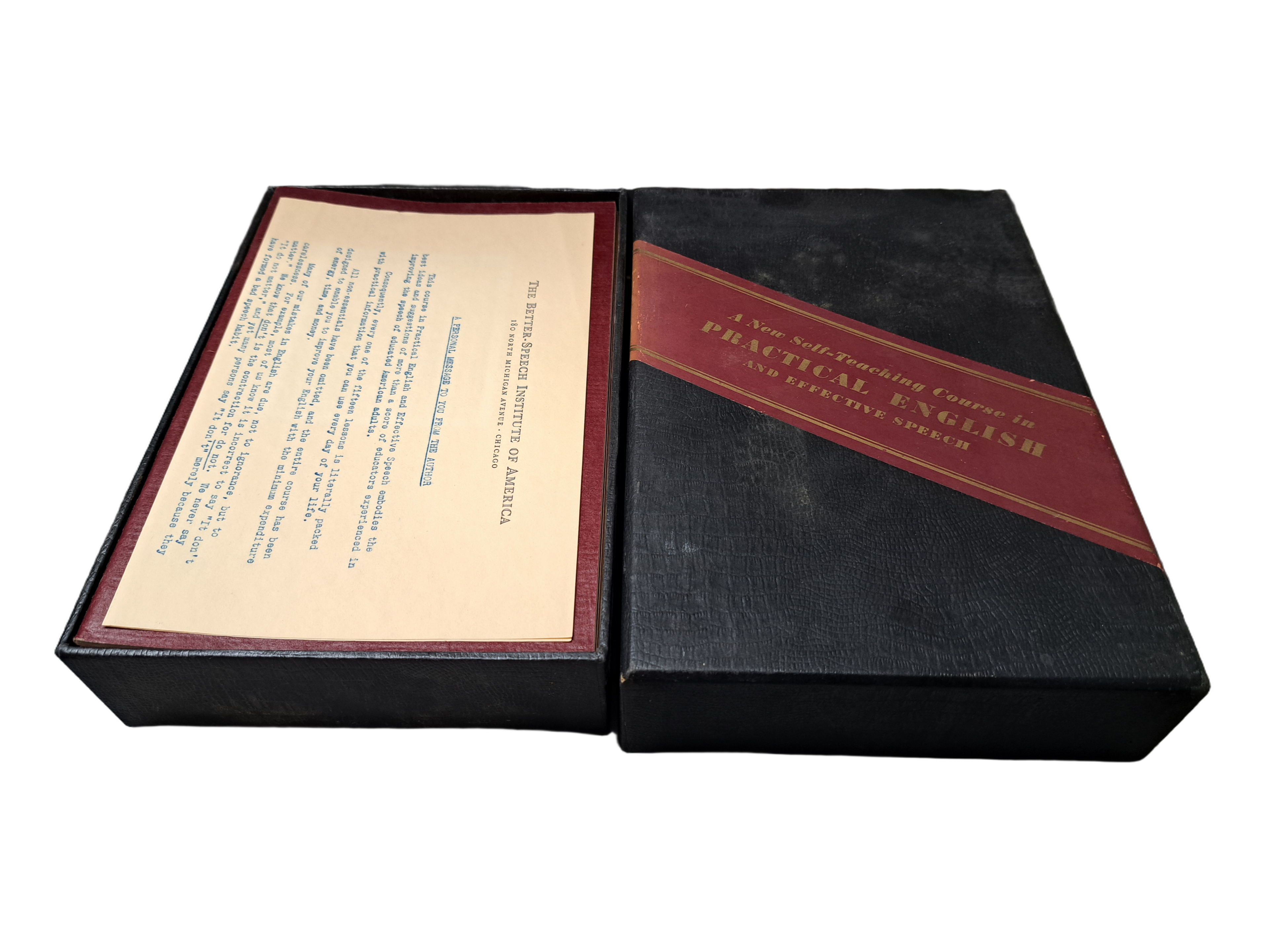 Vintage 1936 A New Self-Teaching Course in Practical English and Effective Speech